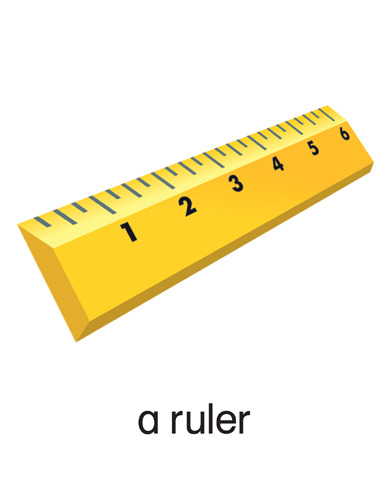 7 a ruler