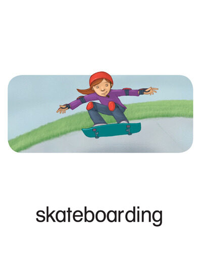 55 skateboarding