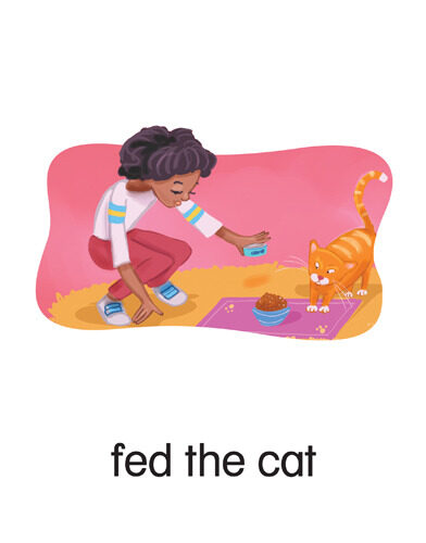 121 fed the cat
