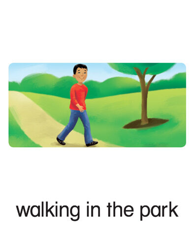 15 walking in the park