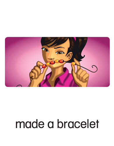 58 made a bracelet
