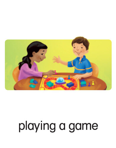17 playing a game
