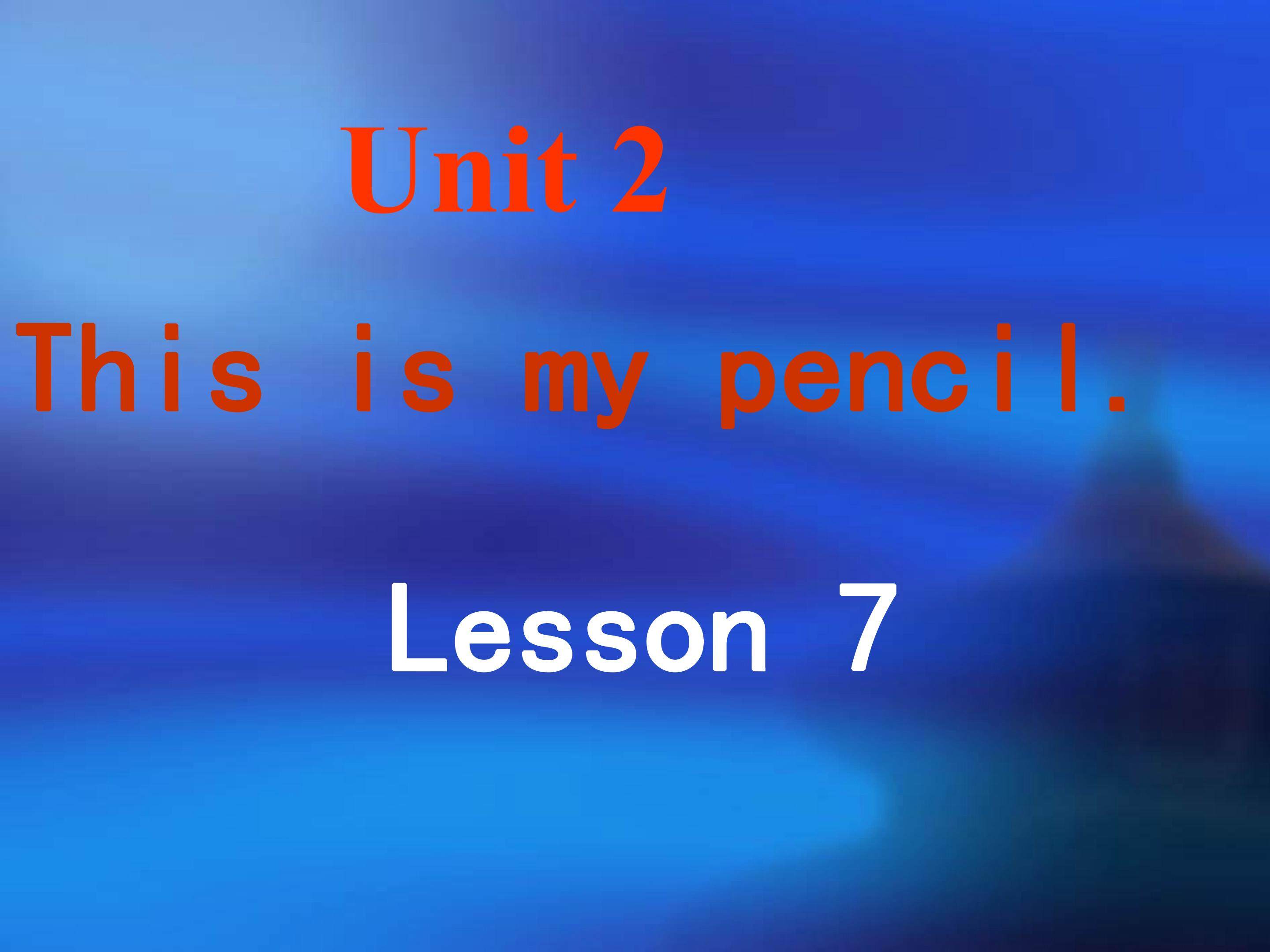 Lesson7