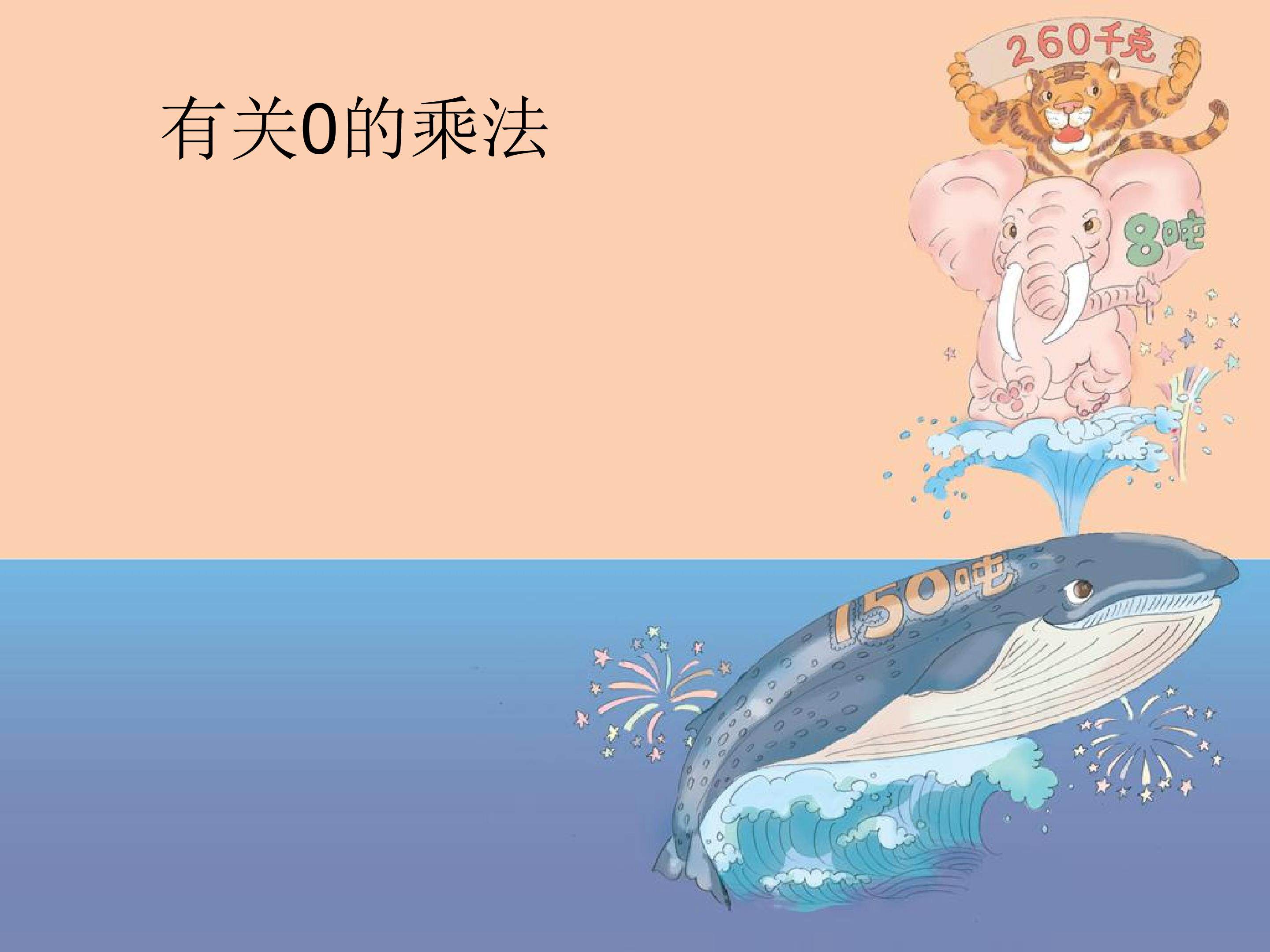 有关0的乘法