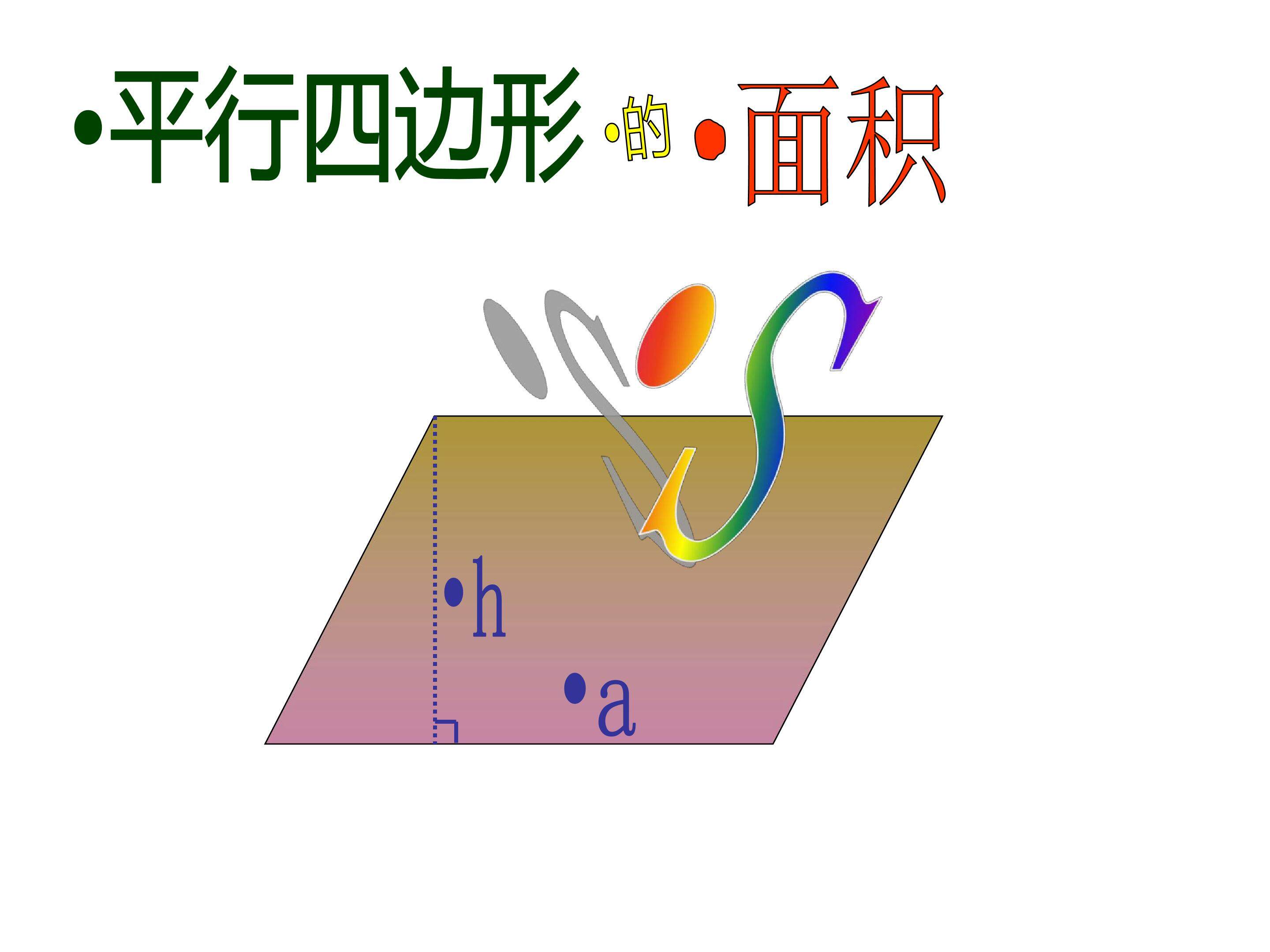 平行四边形的面积