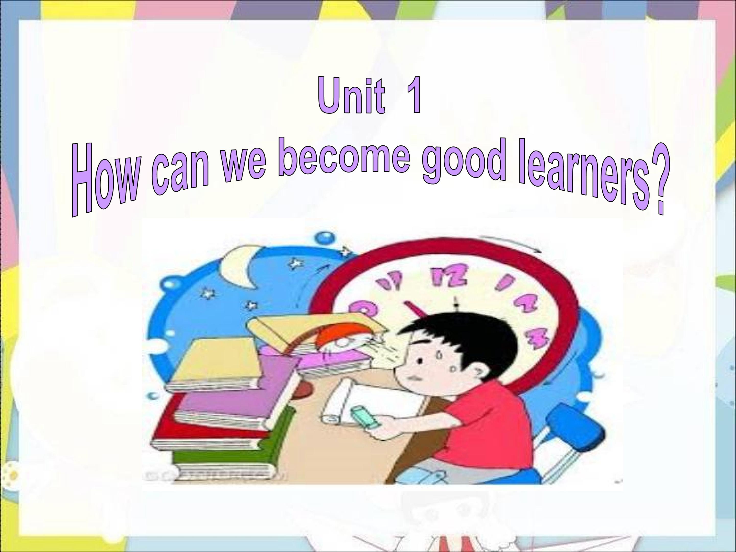 How can we become good learners SectionA