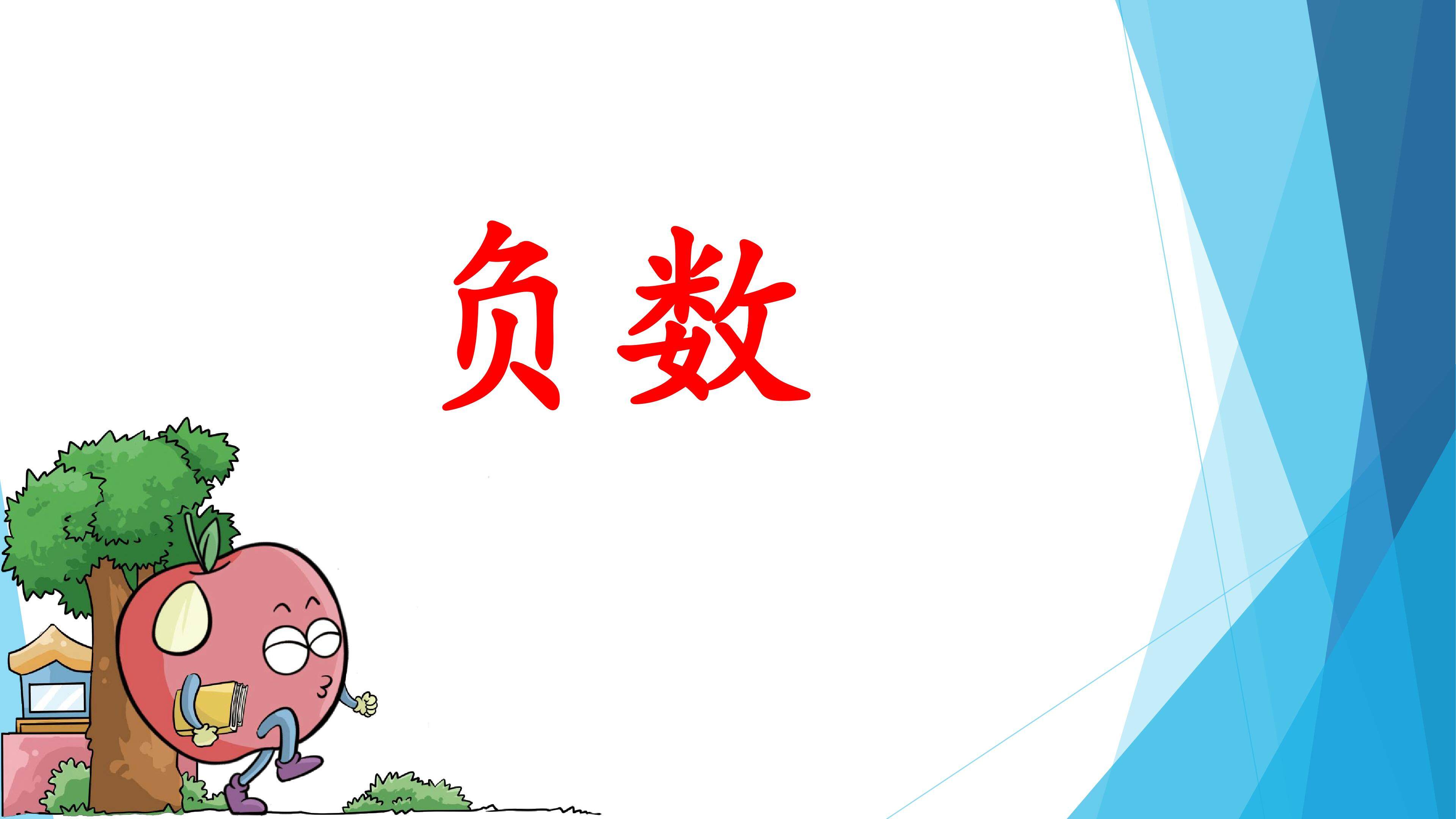 负数