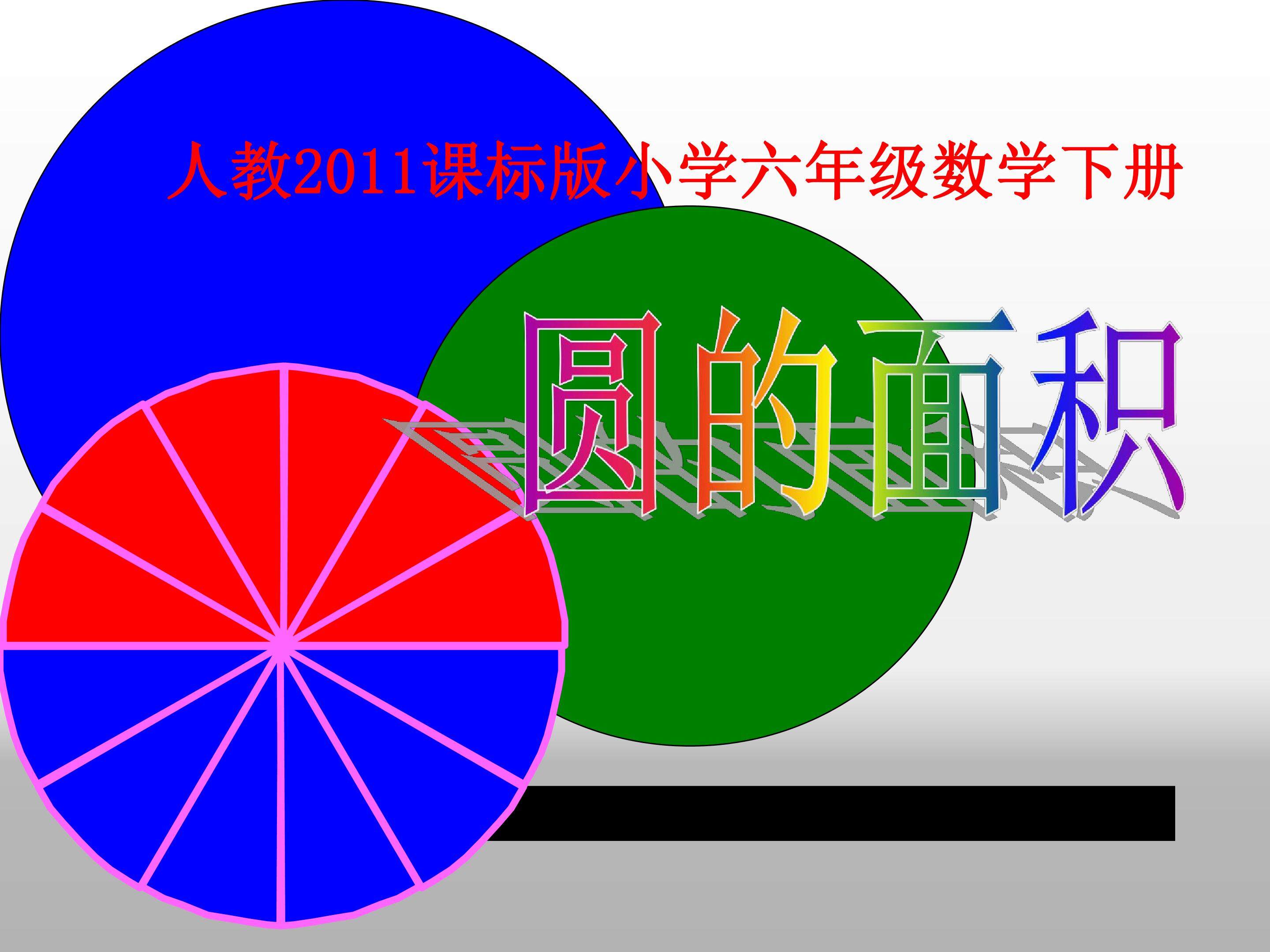 圆的面积