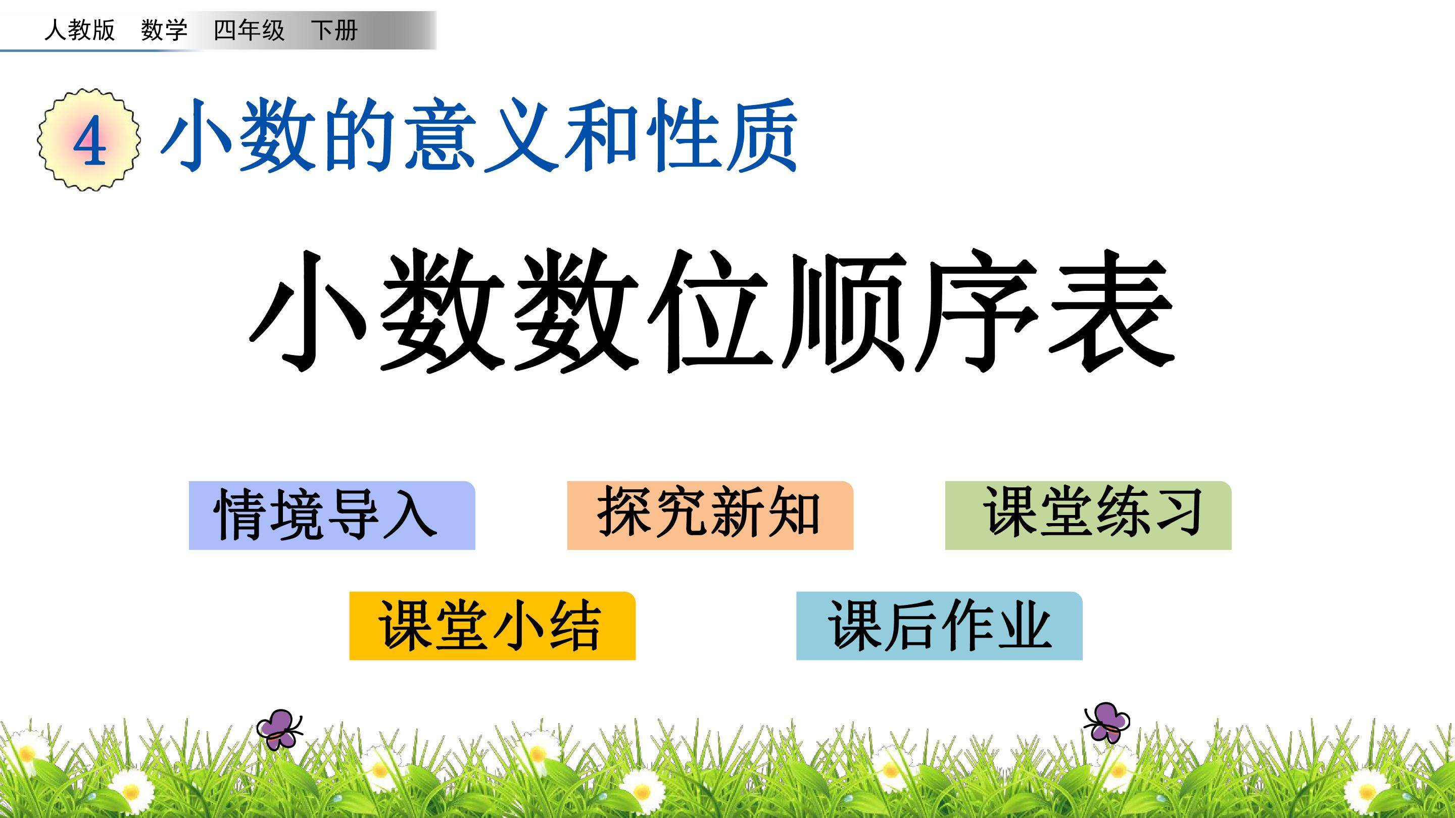 4.2 小数数位顺序表