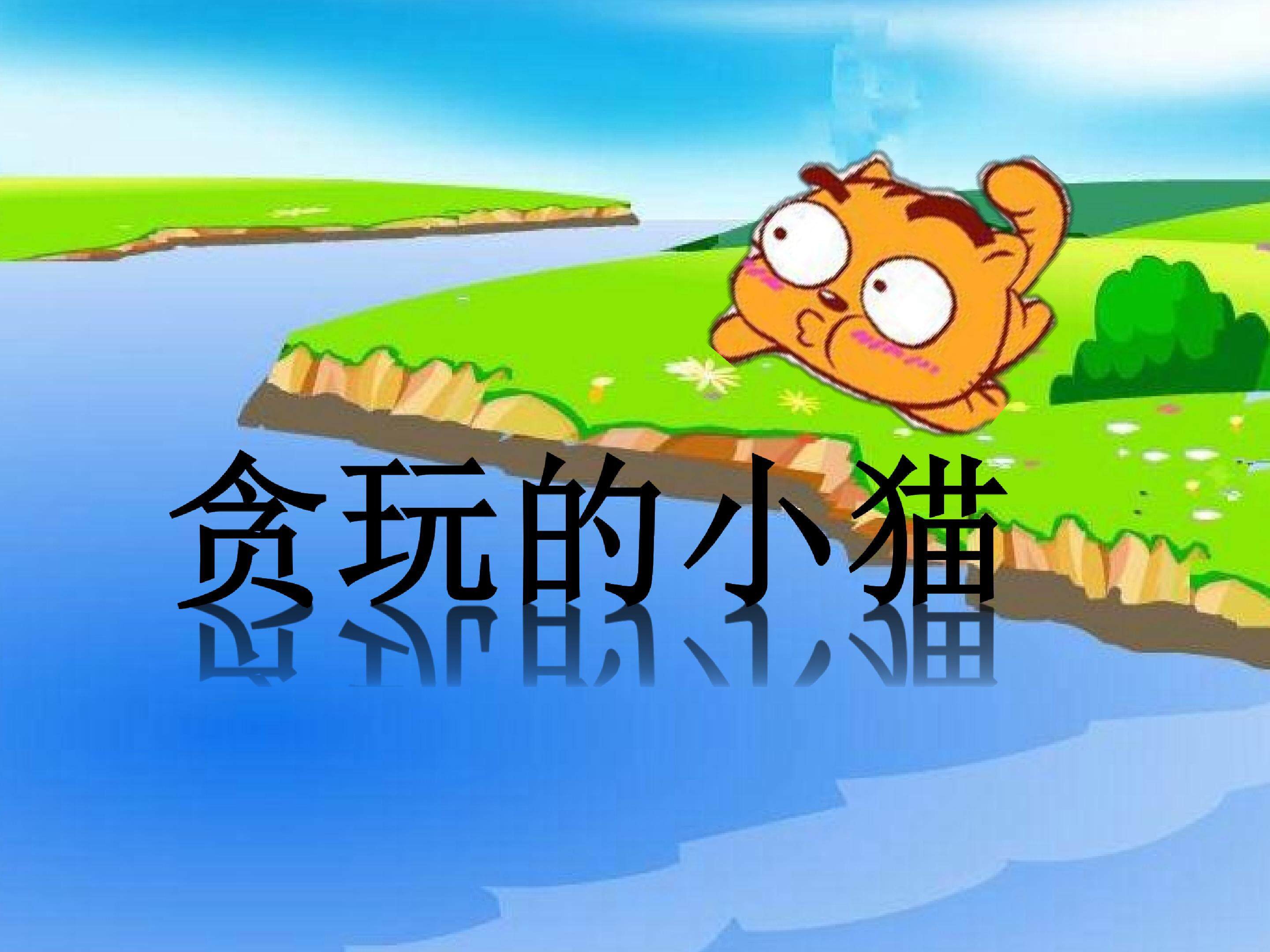 贪玩的小猫