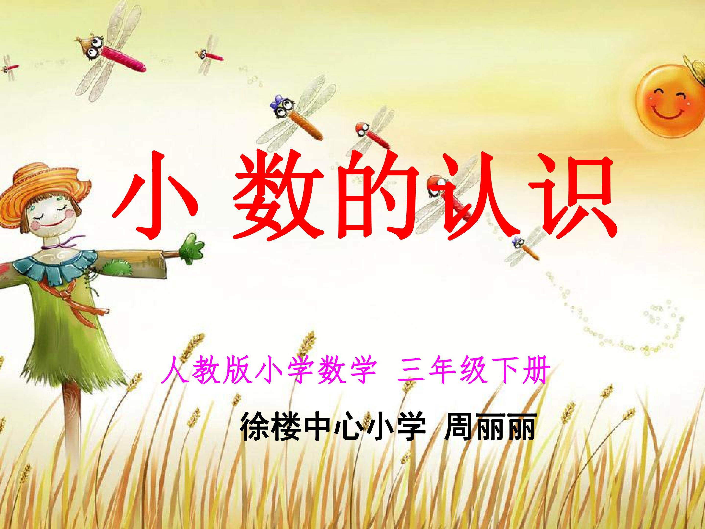 小数的初步认识