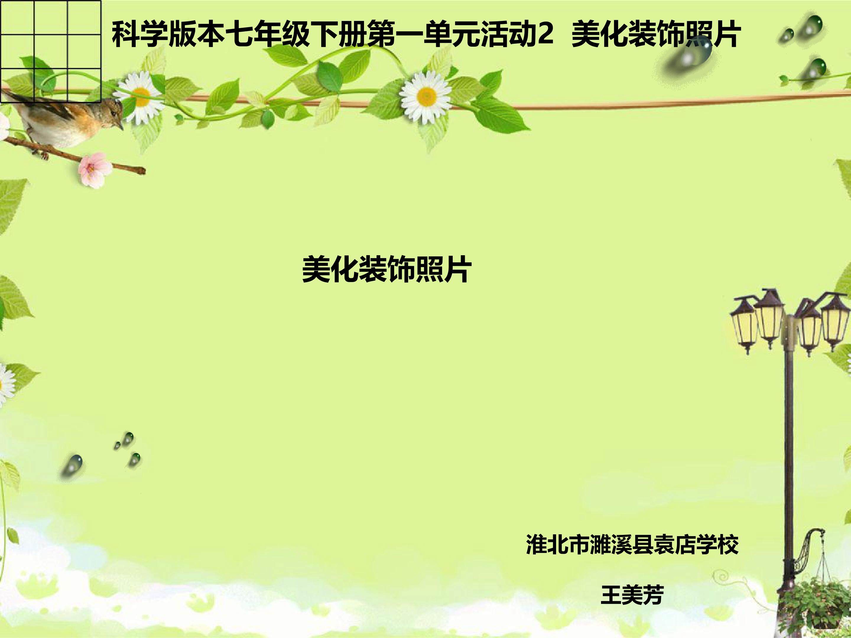 美化装饰照片