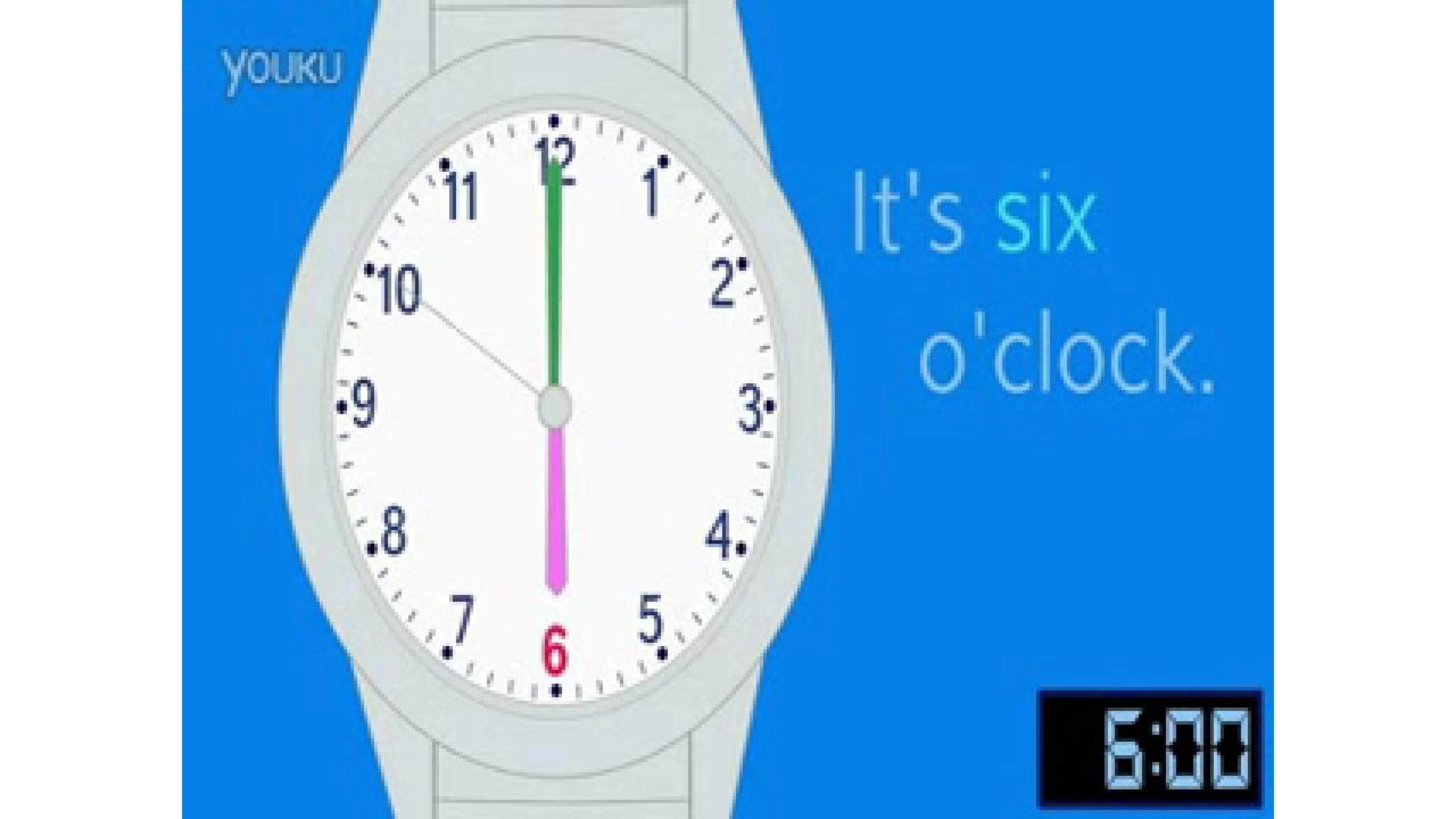 三下Unit 5 What time is it?