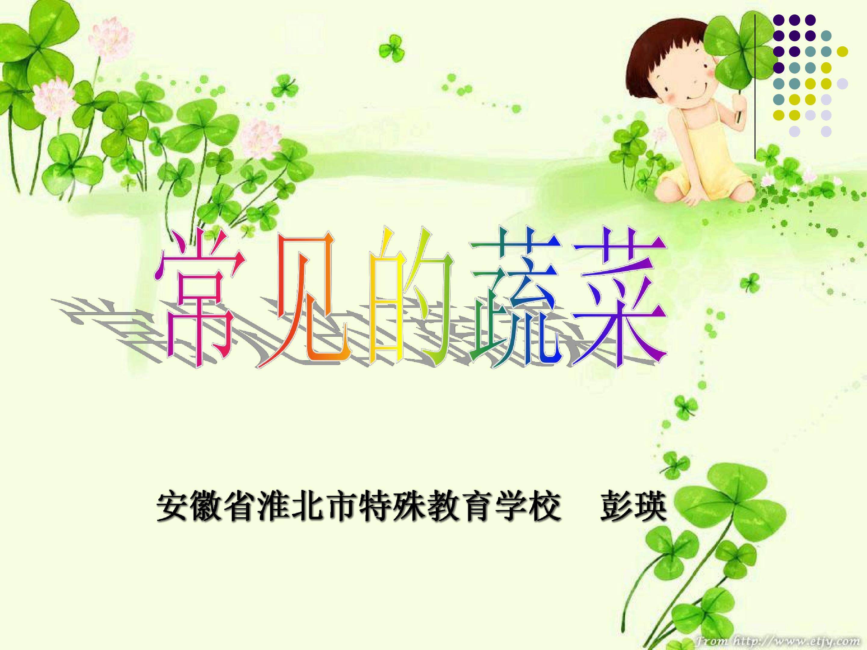 常见的蔬菜