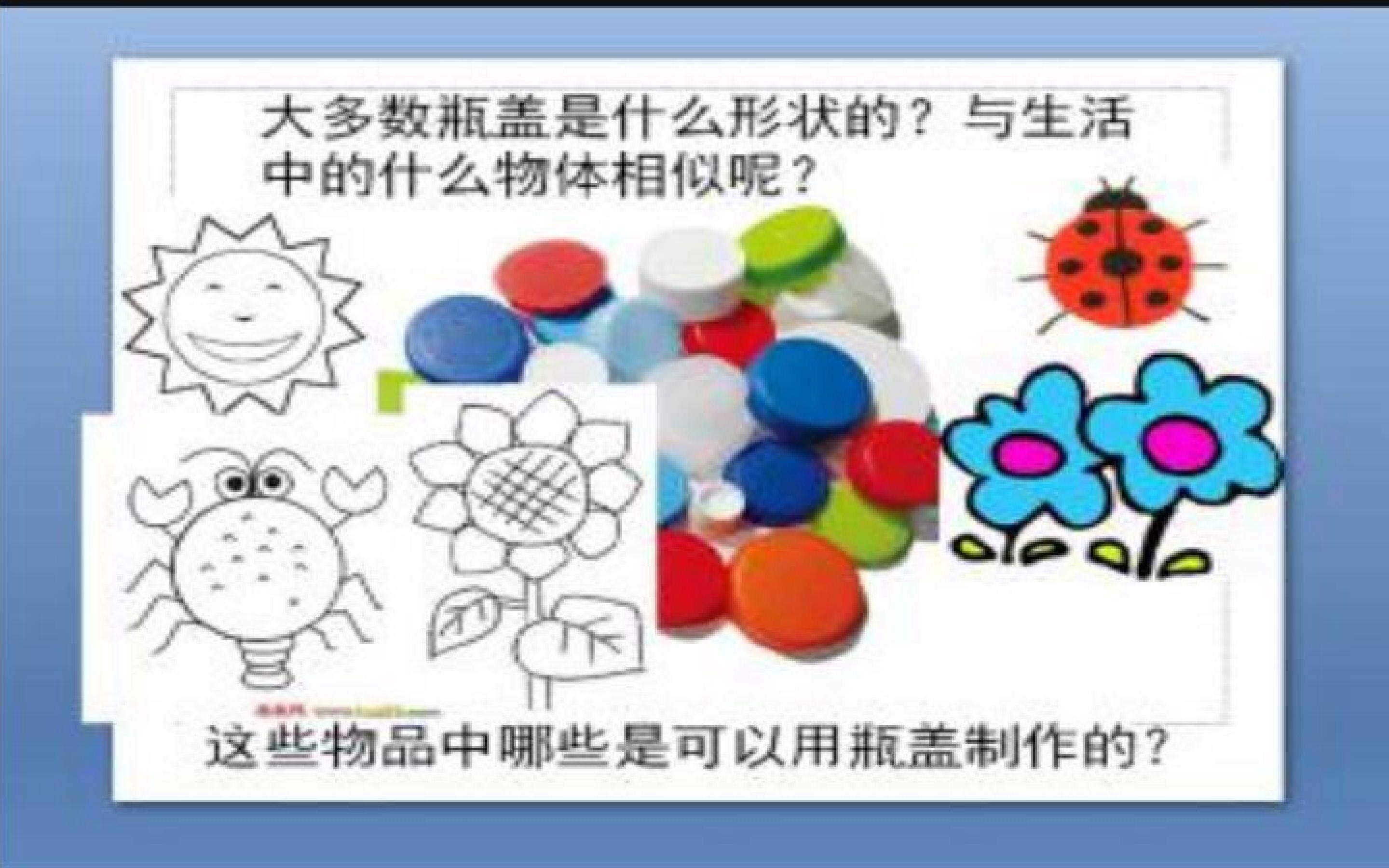 巧用瓶盖