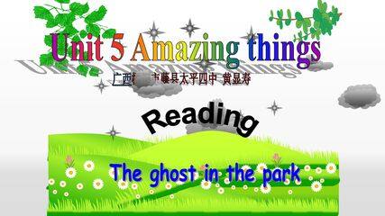 Unit5 Amazing  things   Reading