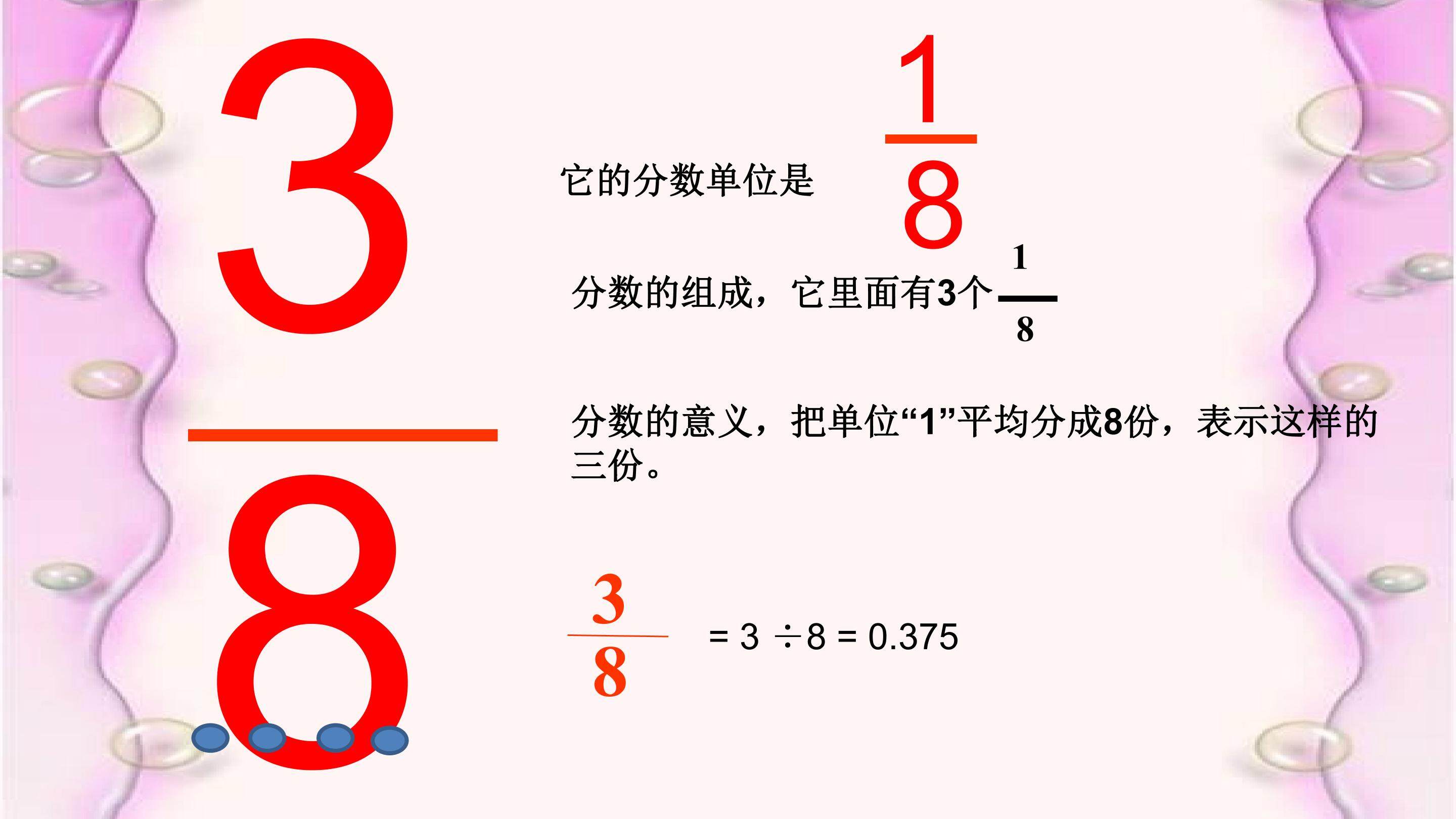 同分母分数加减法