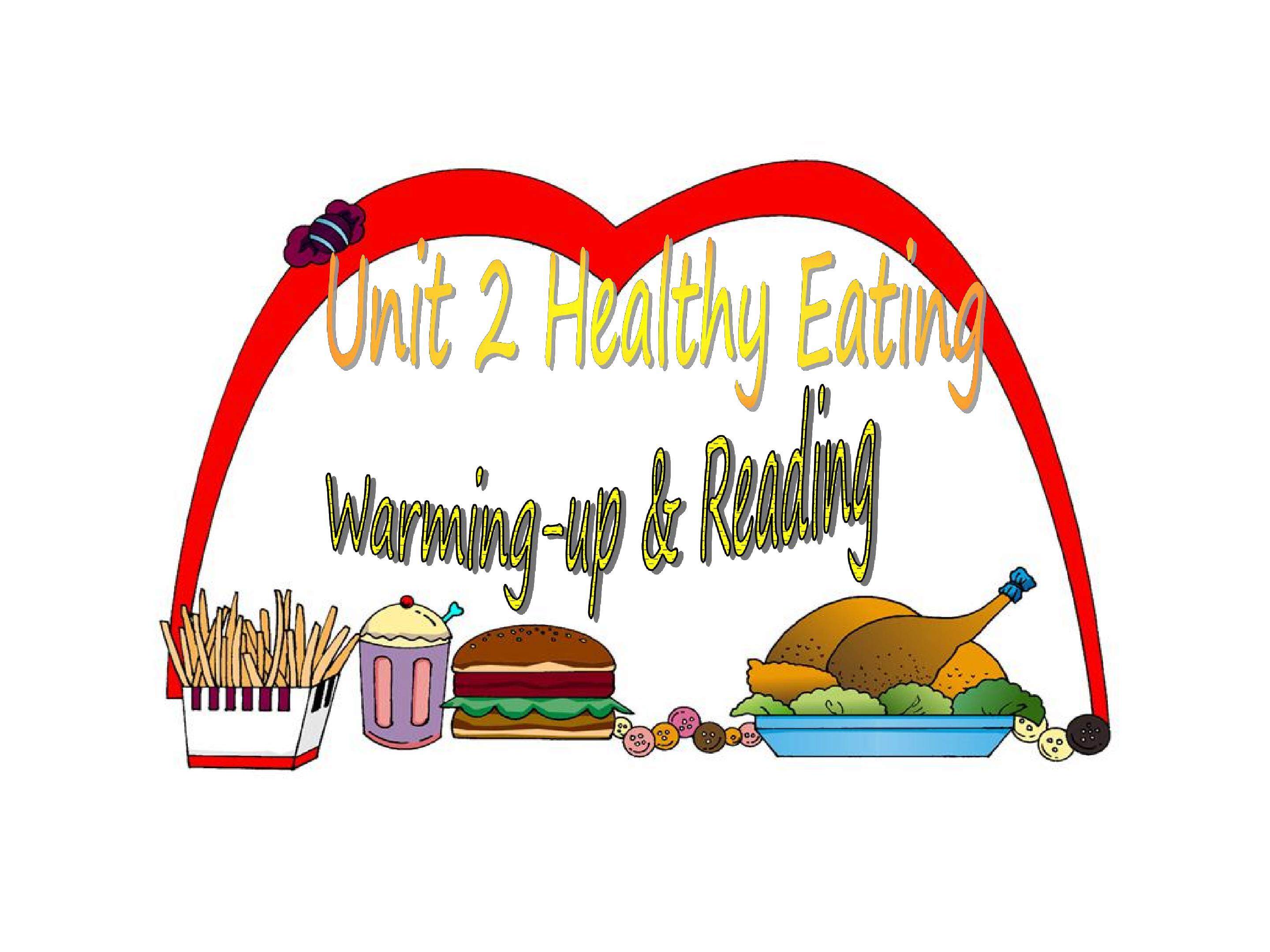 unit 2 healthy eating