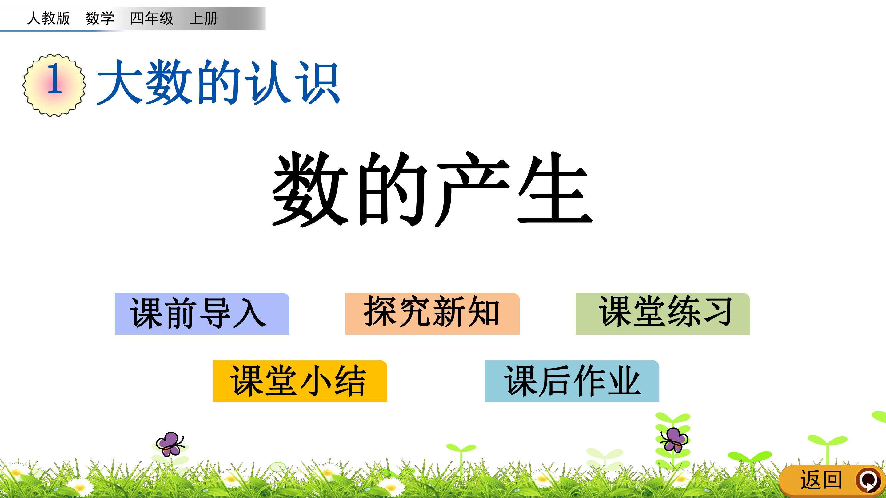 1.9 数的产生