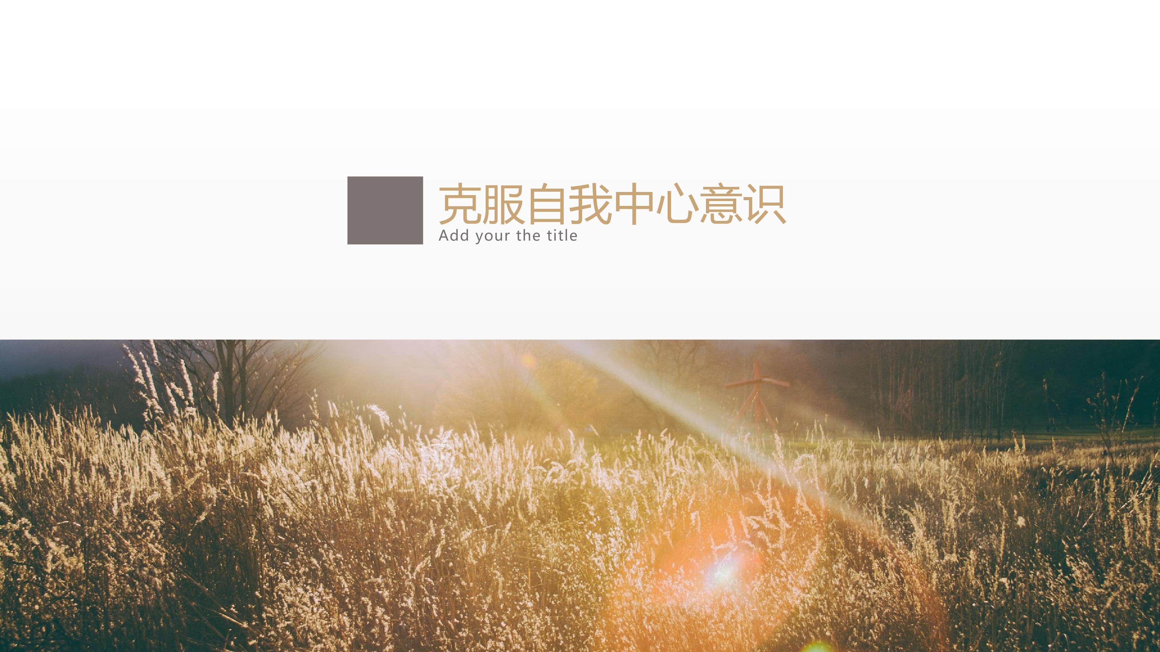 自我中心