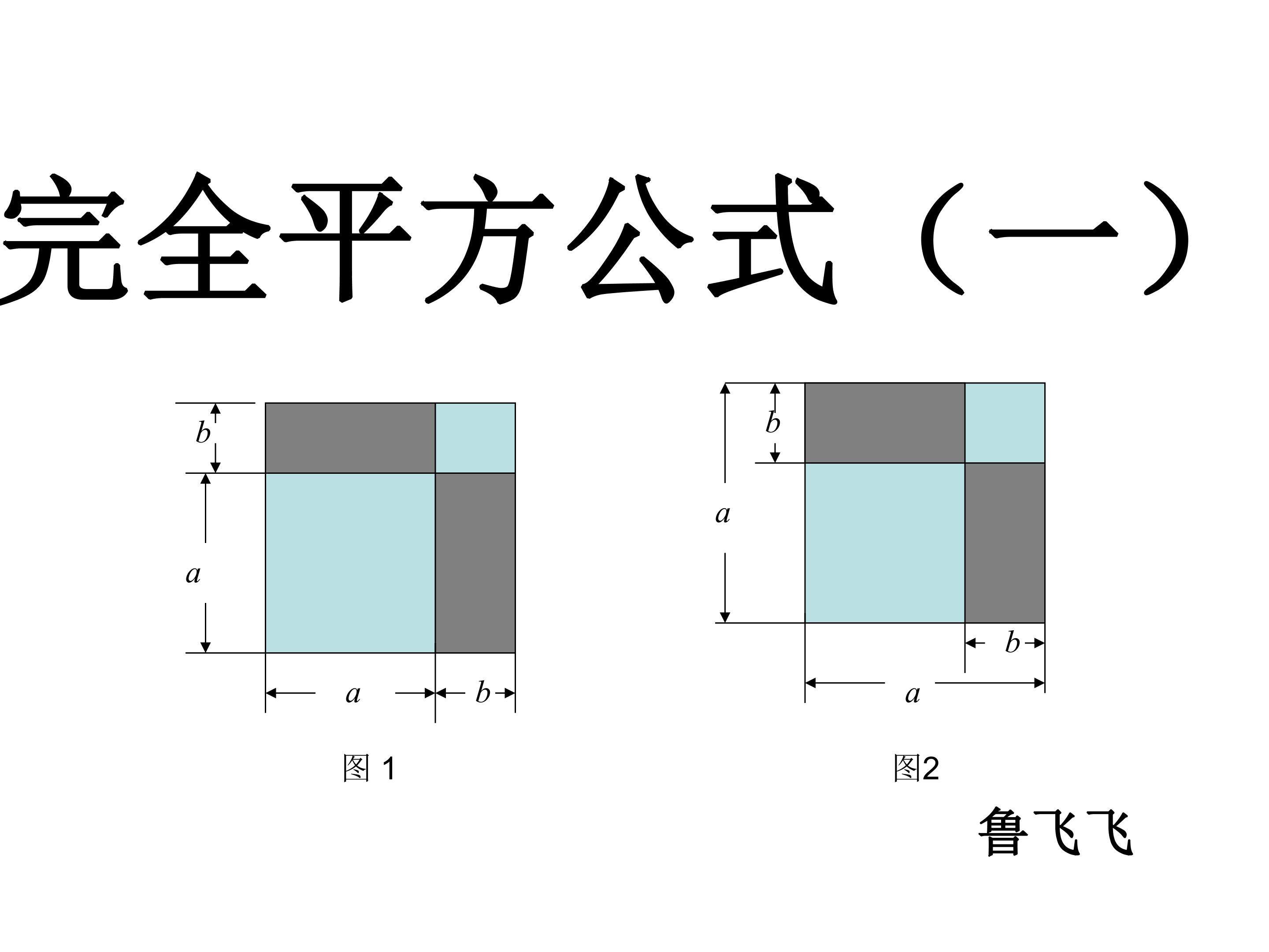 完全平方公式（一）