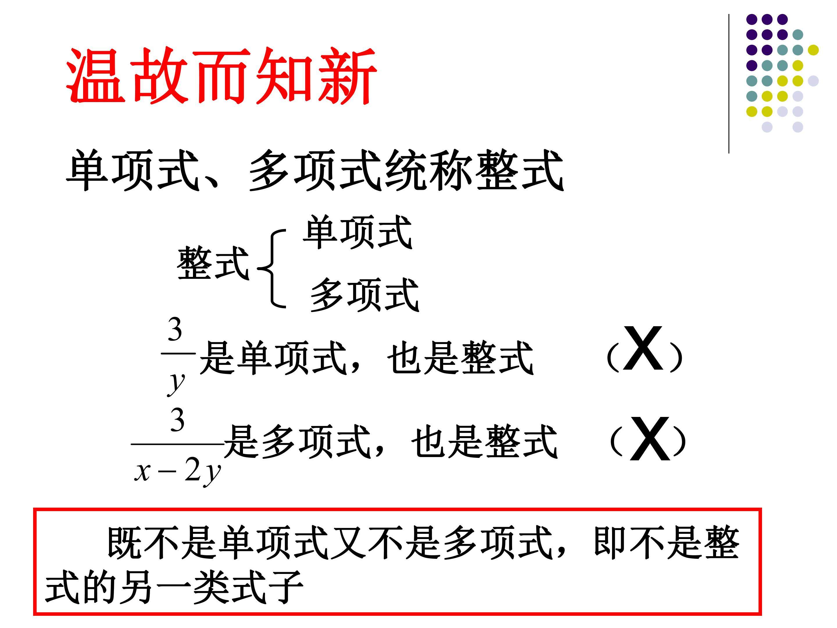 从分数到分式