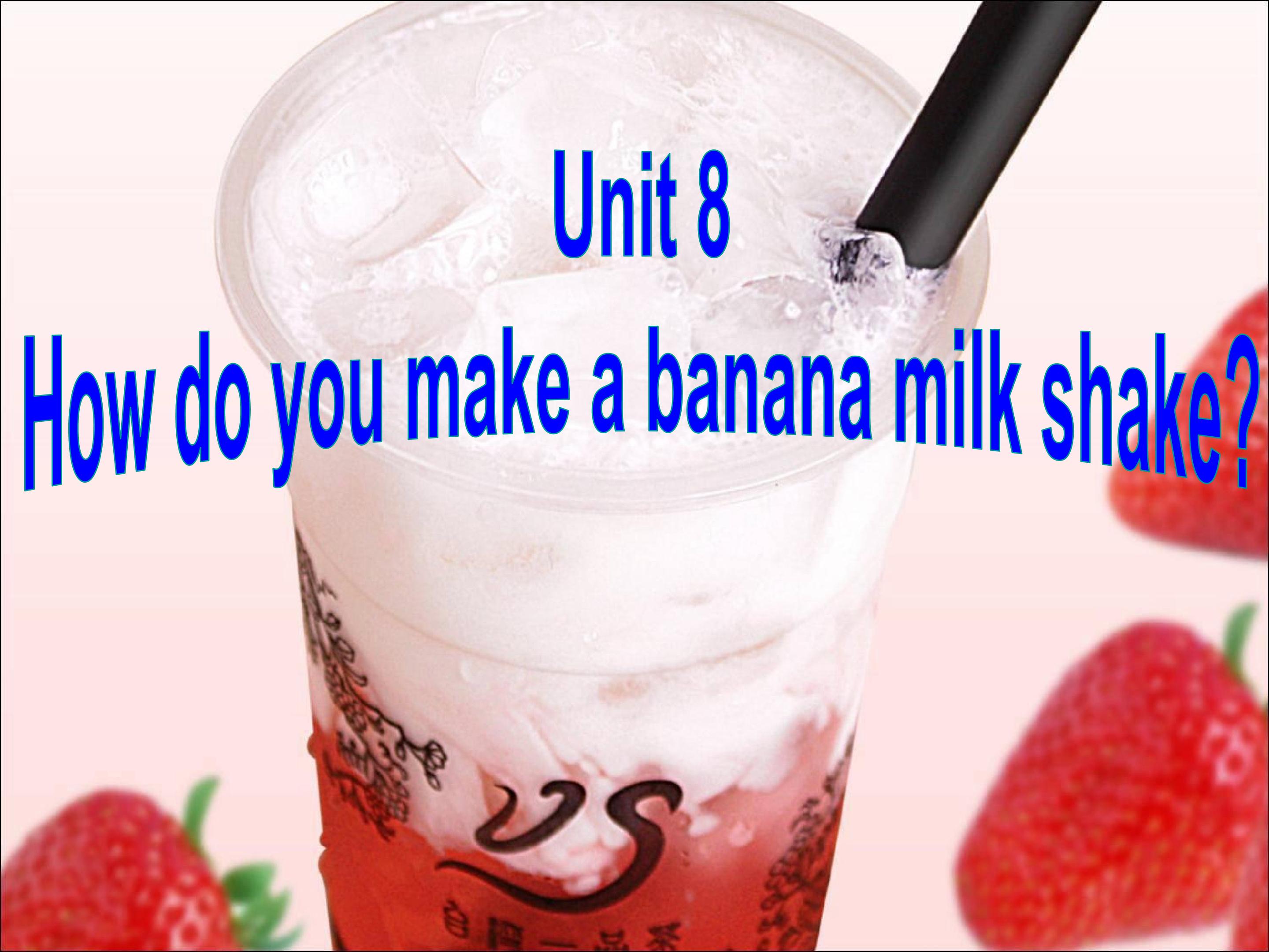 How do you make a banana milk shake