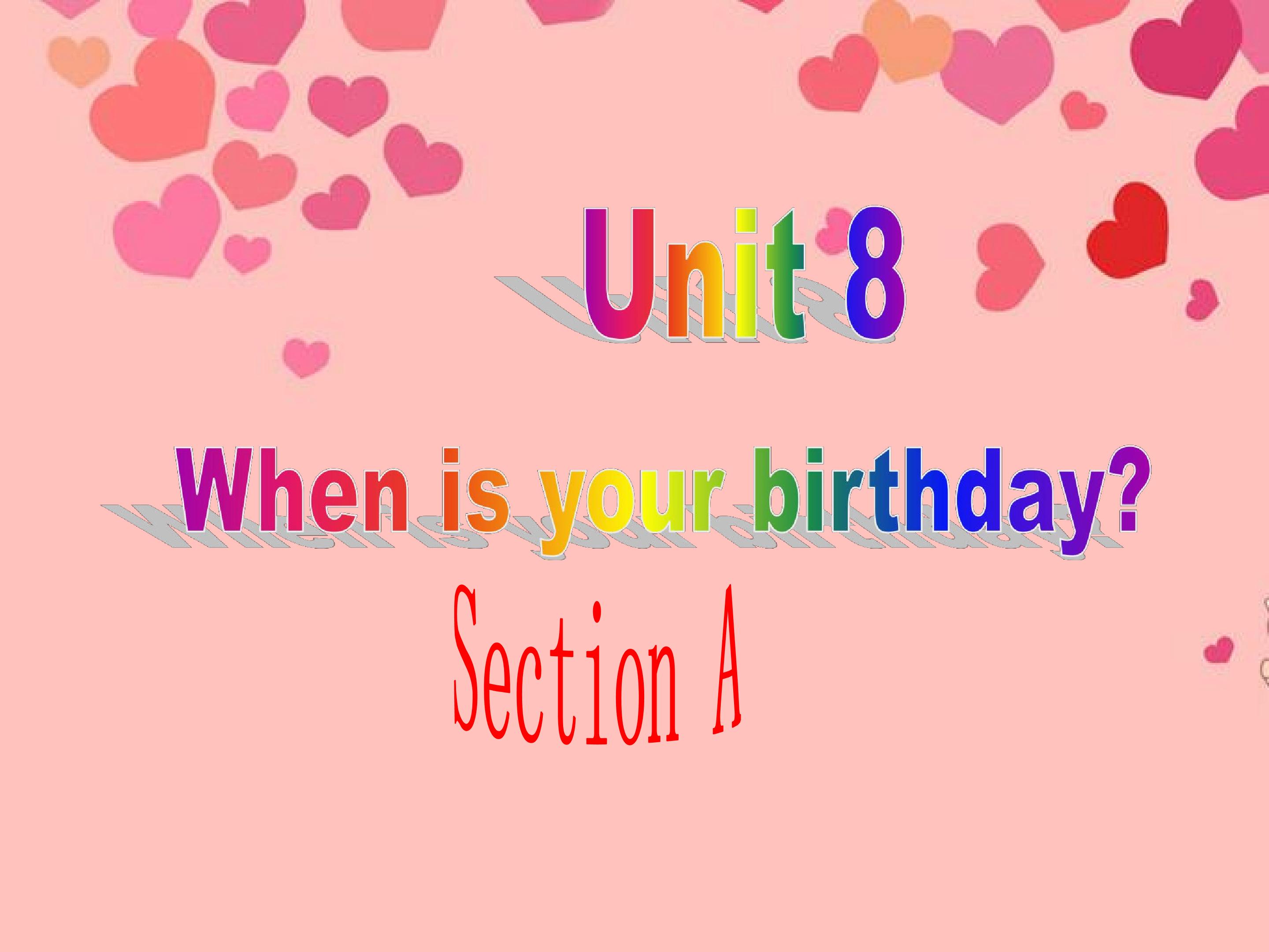 When is your birthday