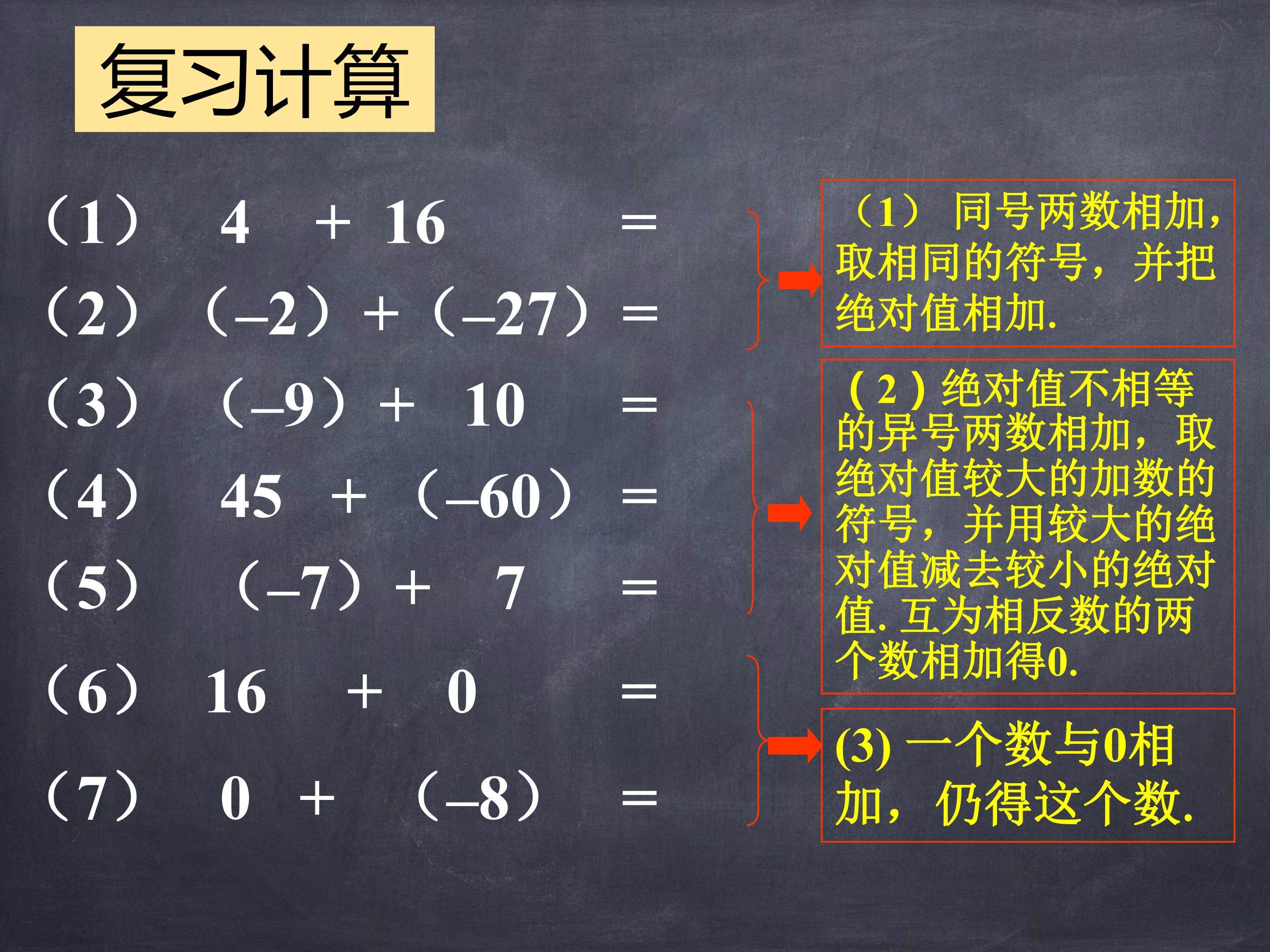 1.3.2 有理数的减法（1）