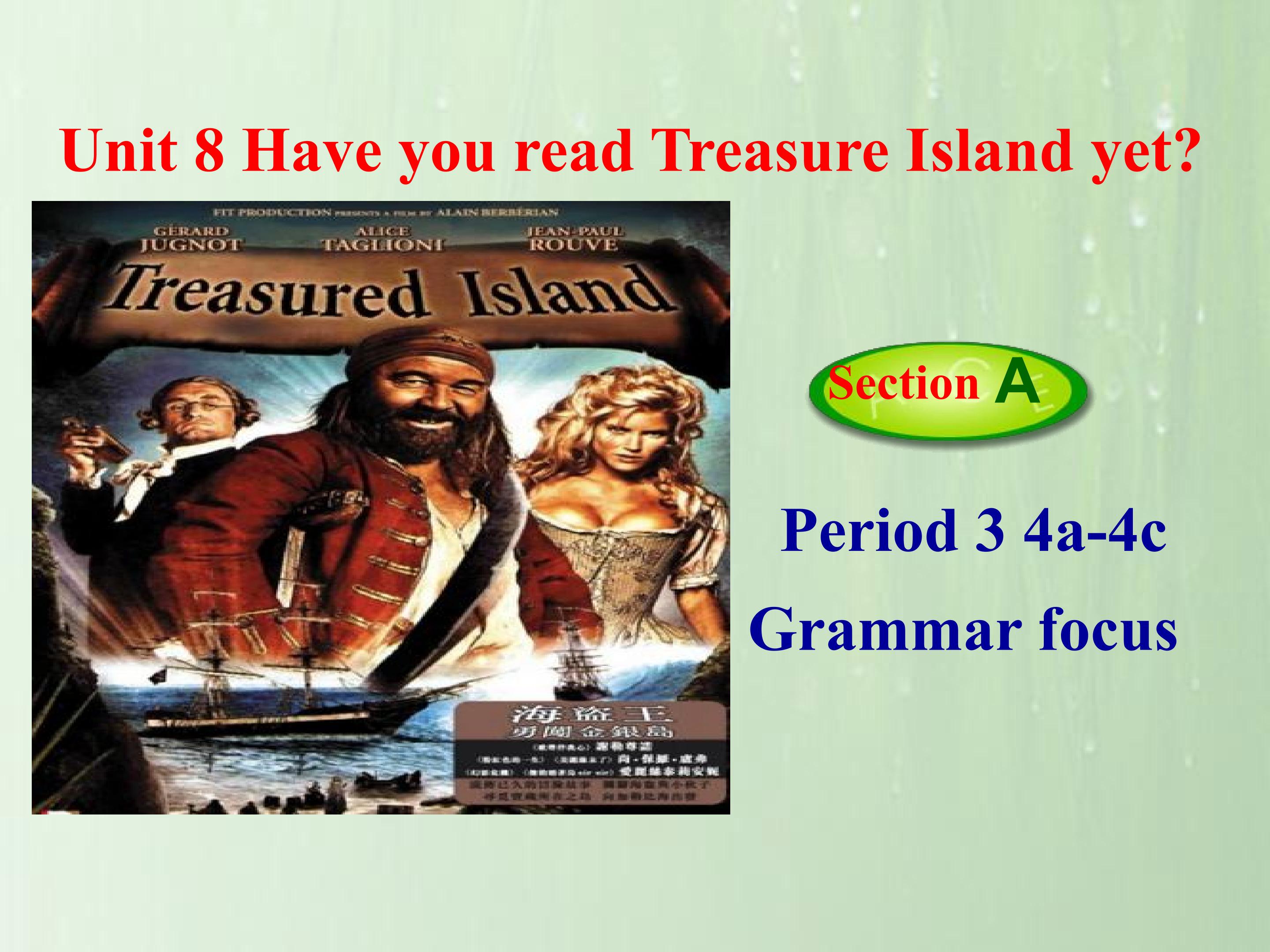 Have you read Treasure Island yet