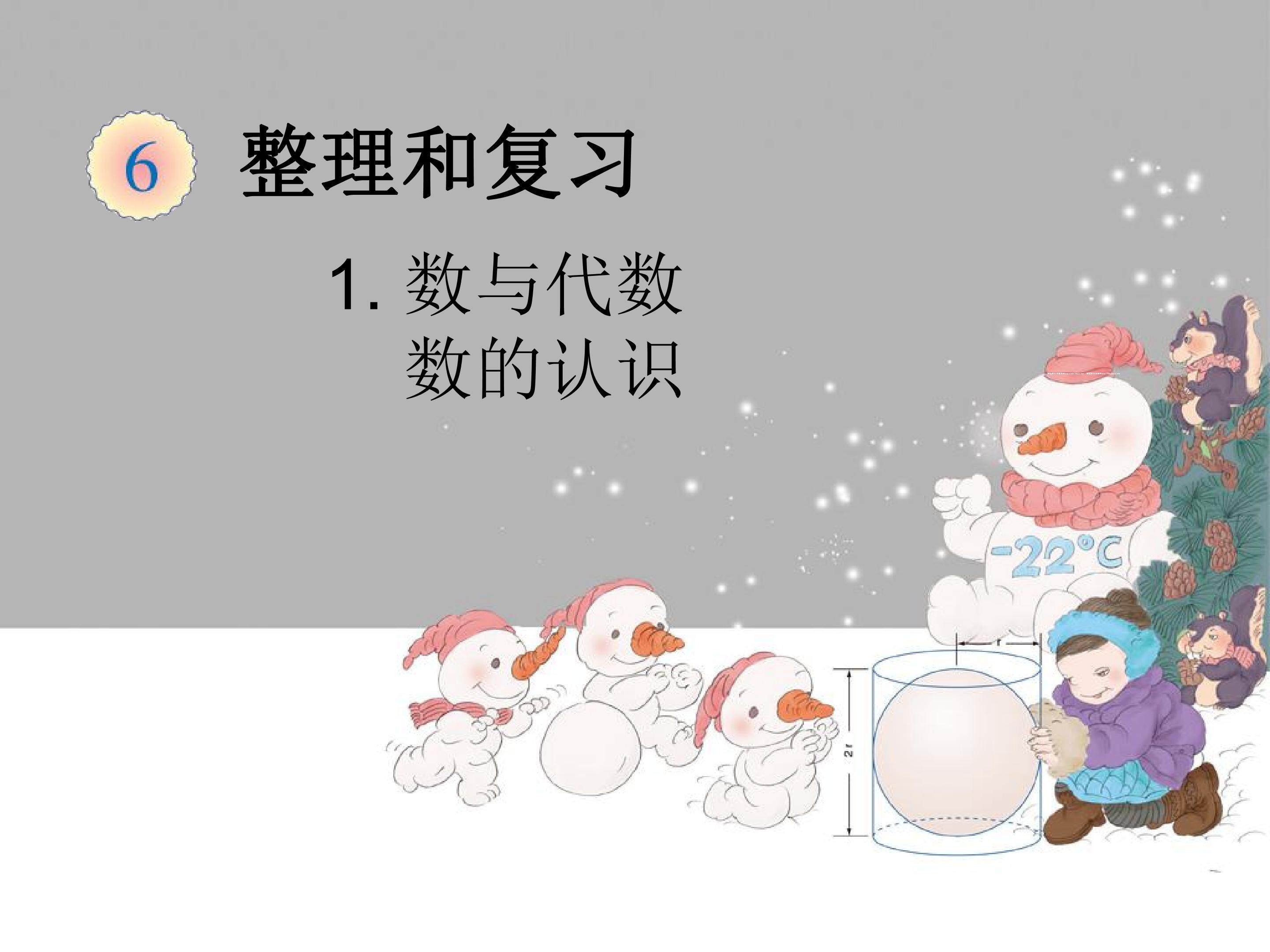 数与代数数的认识