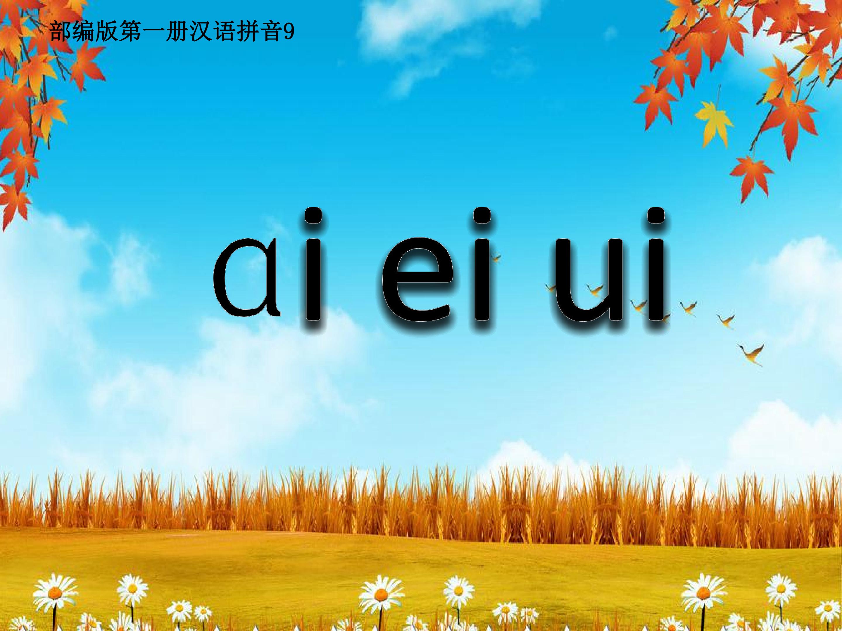 ai   ei  ui