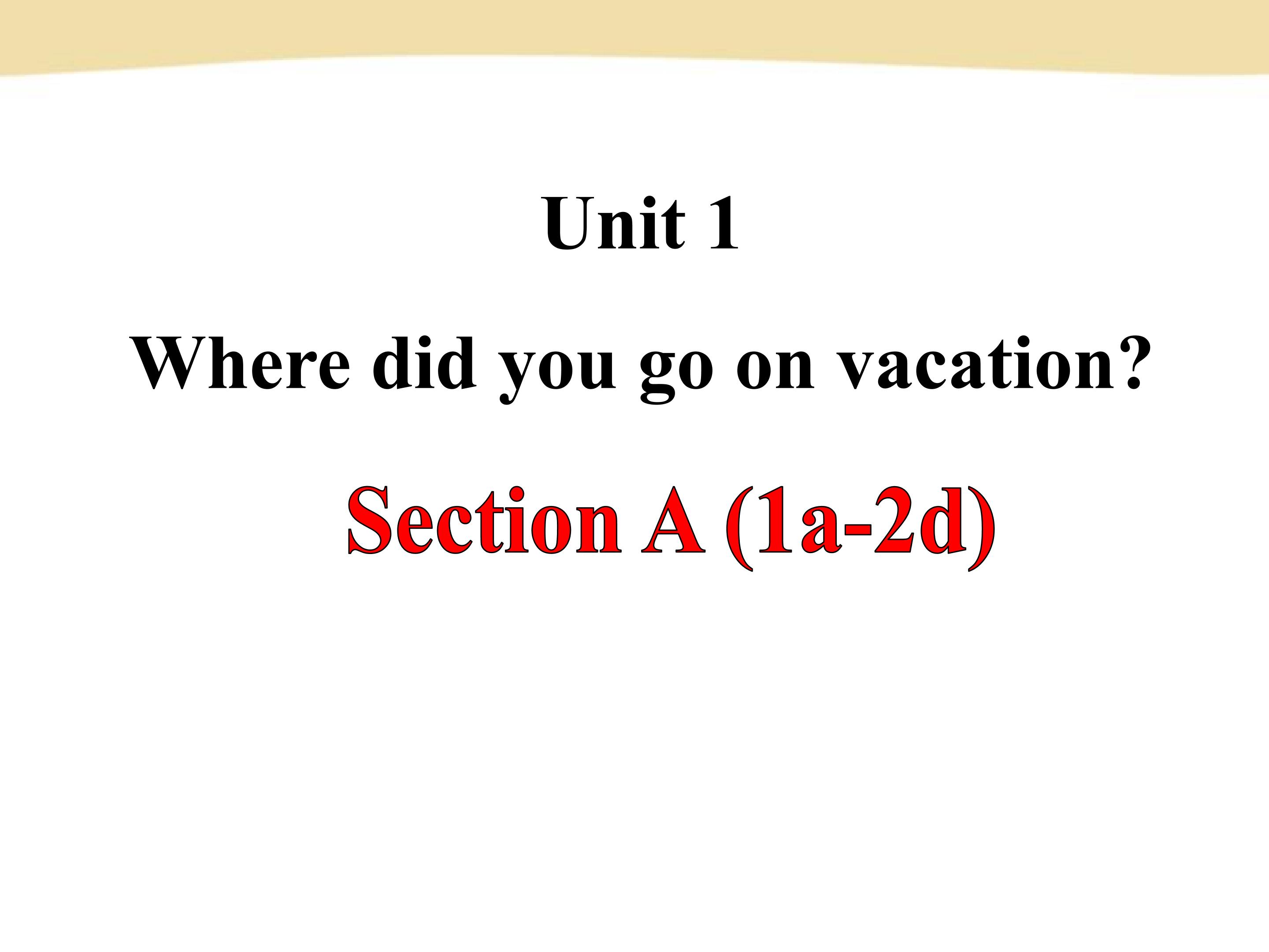 where did you go on vacation