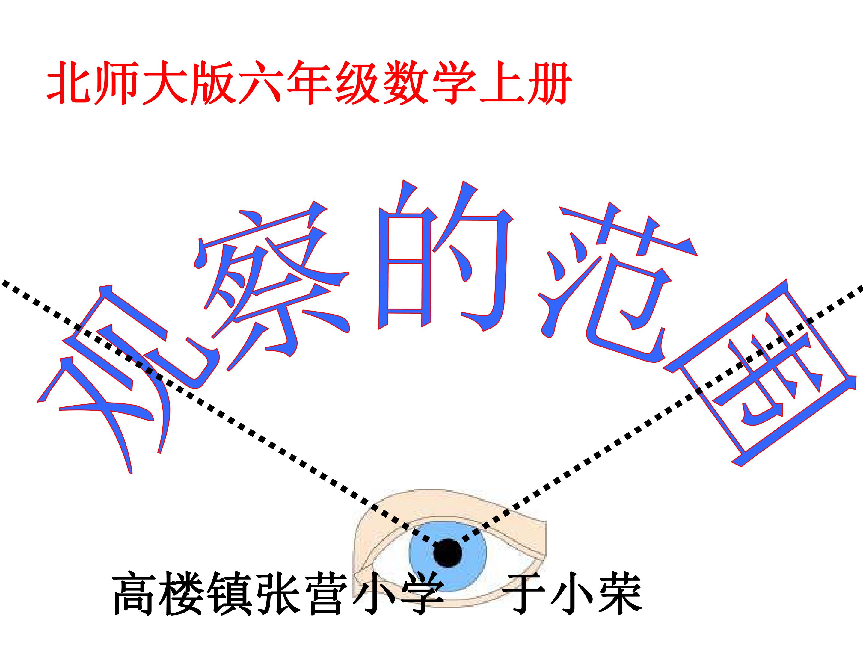 观察范围