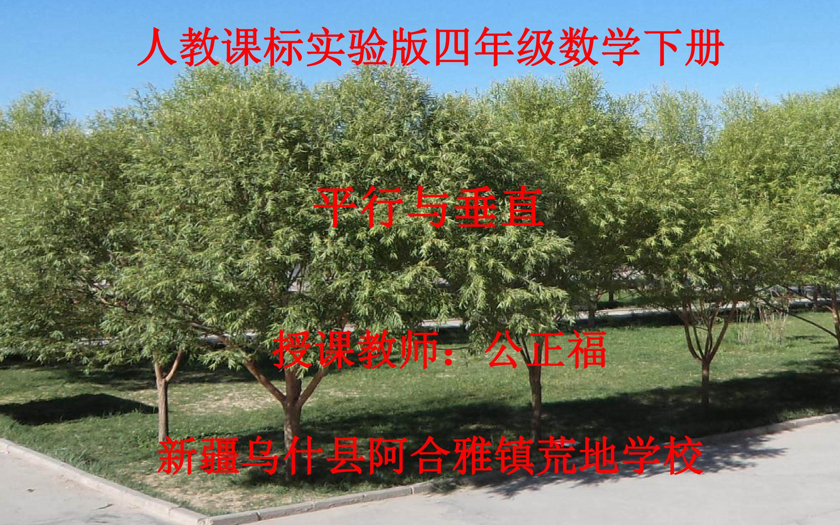 平行与垂直