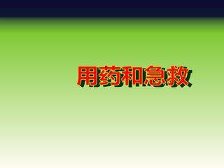 用药与急救2