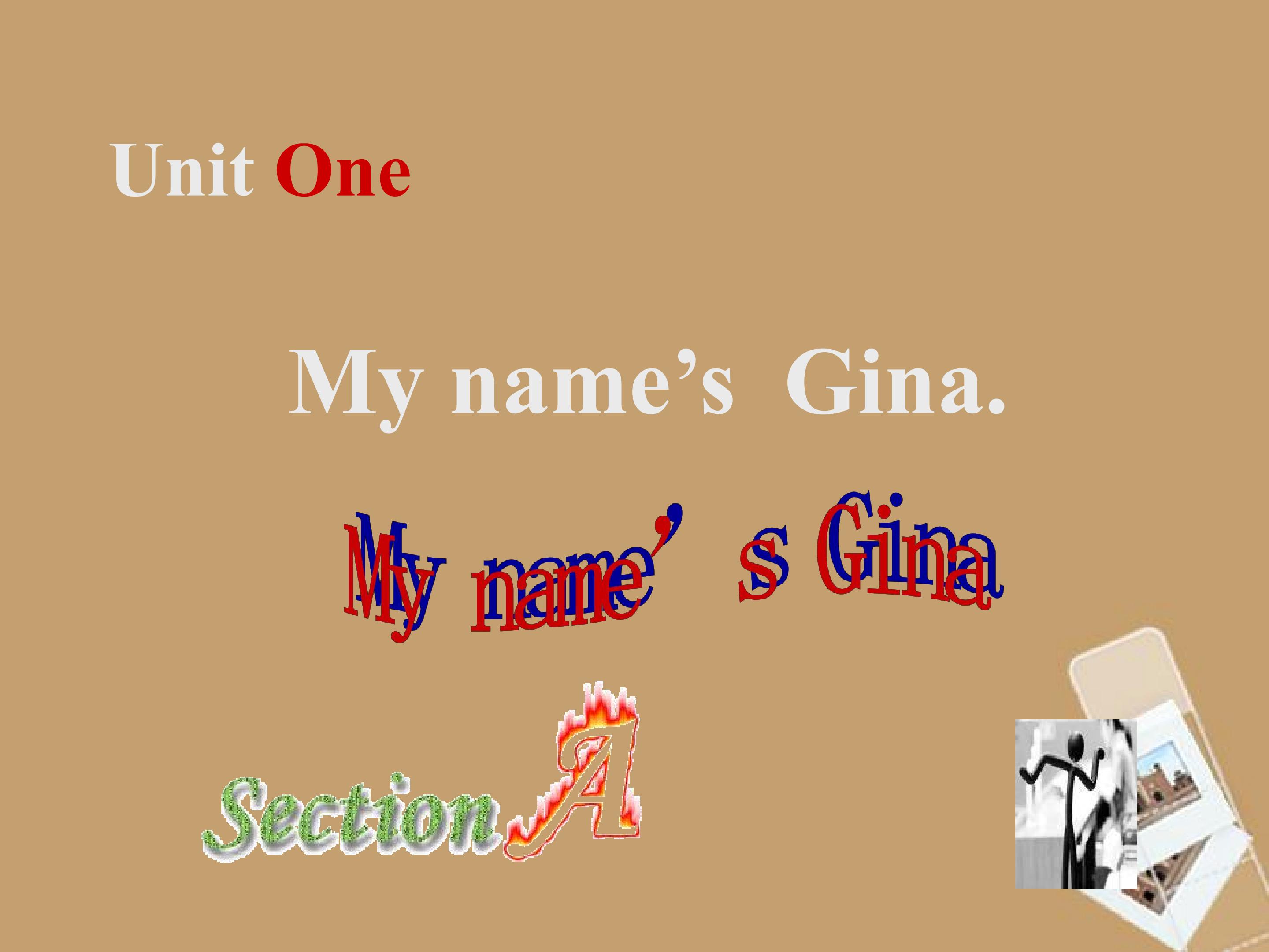 My name’s Gina