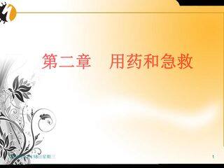 用药与急救