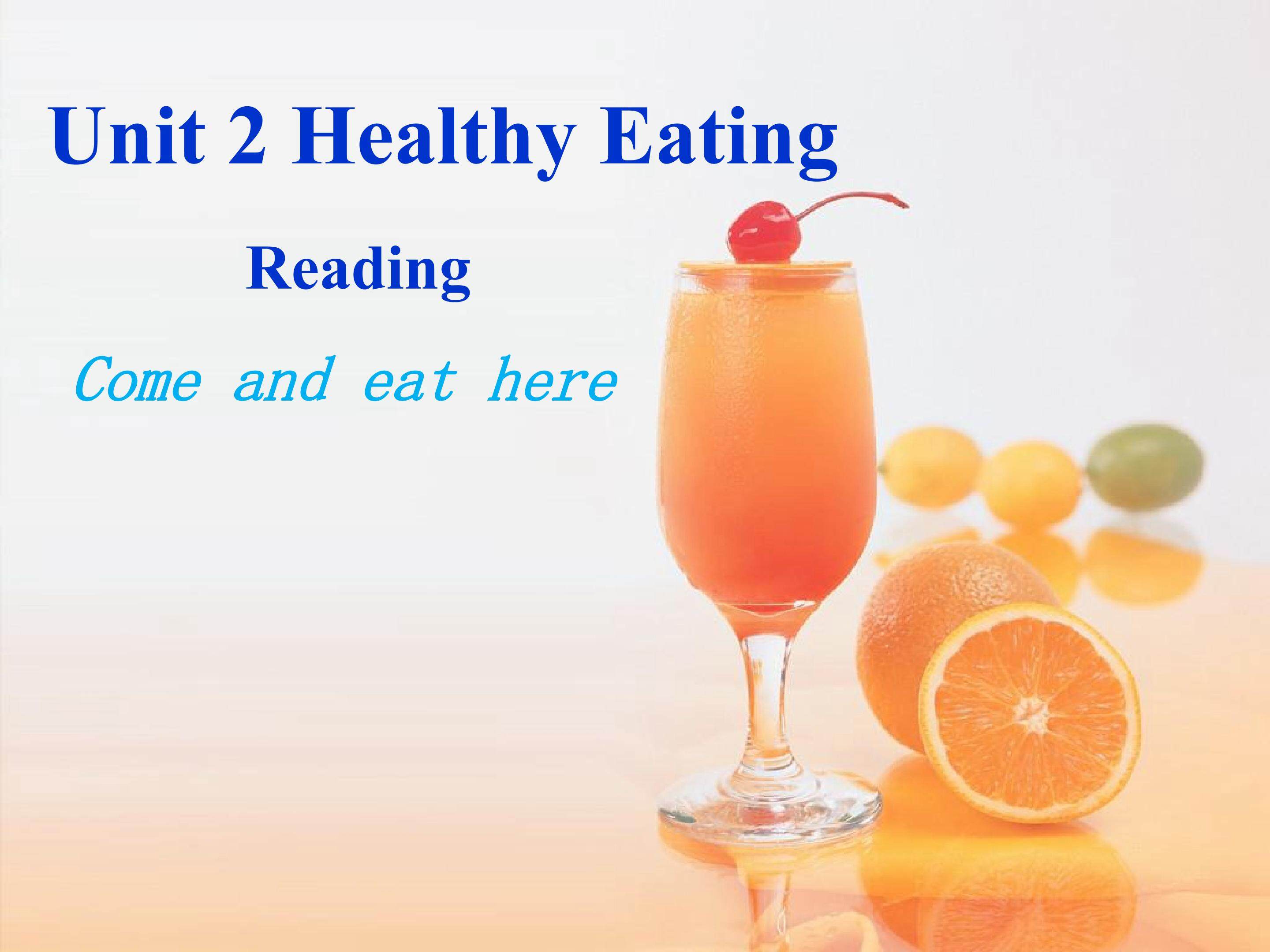 B3U2 Healty Eating