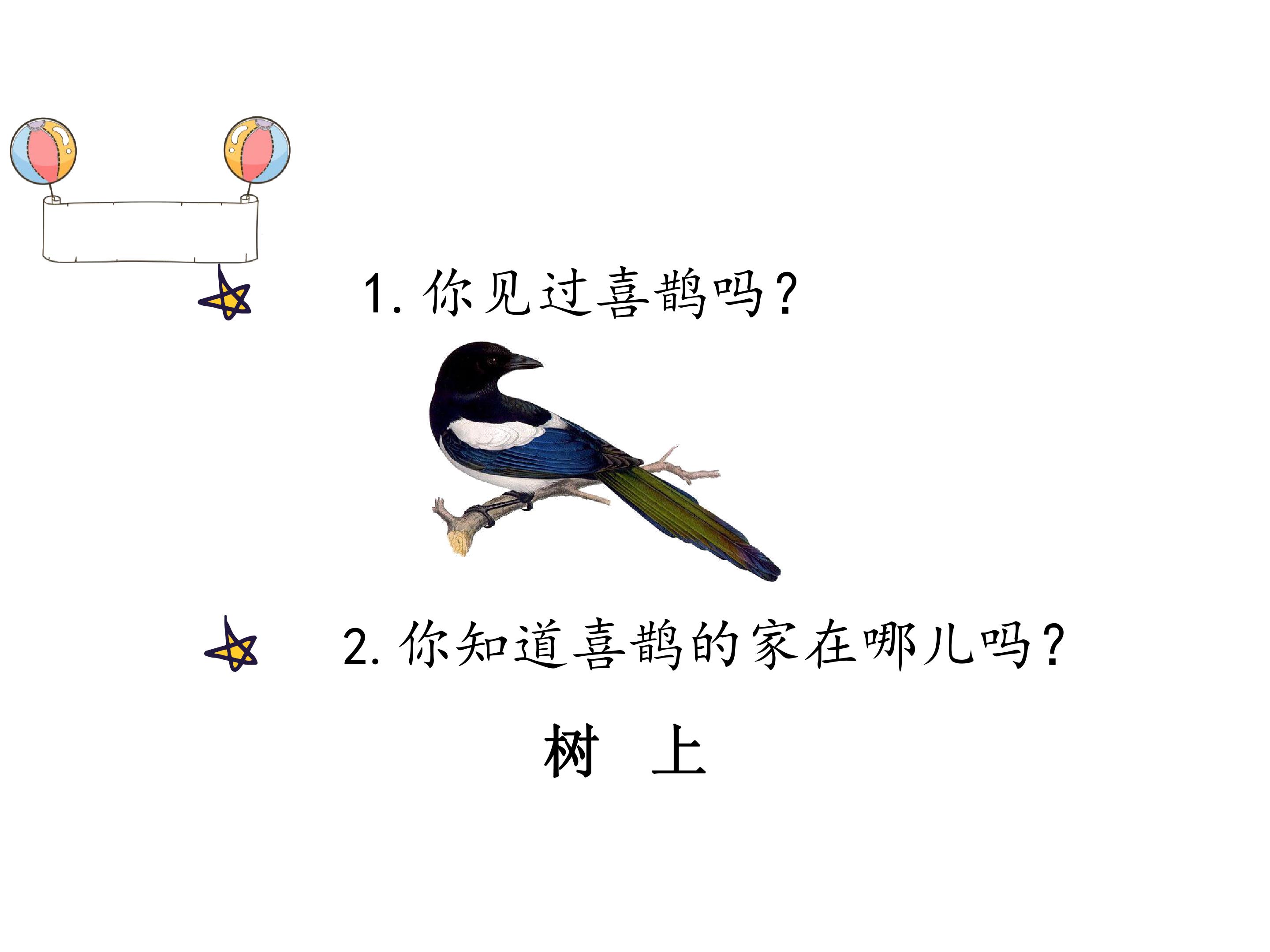 6、树和喜鹊