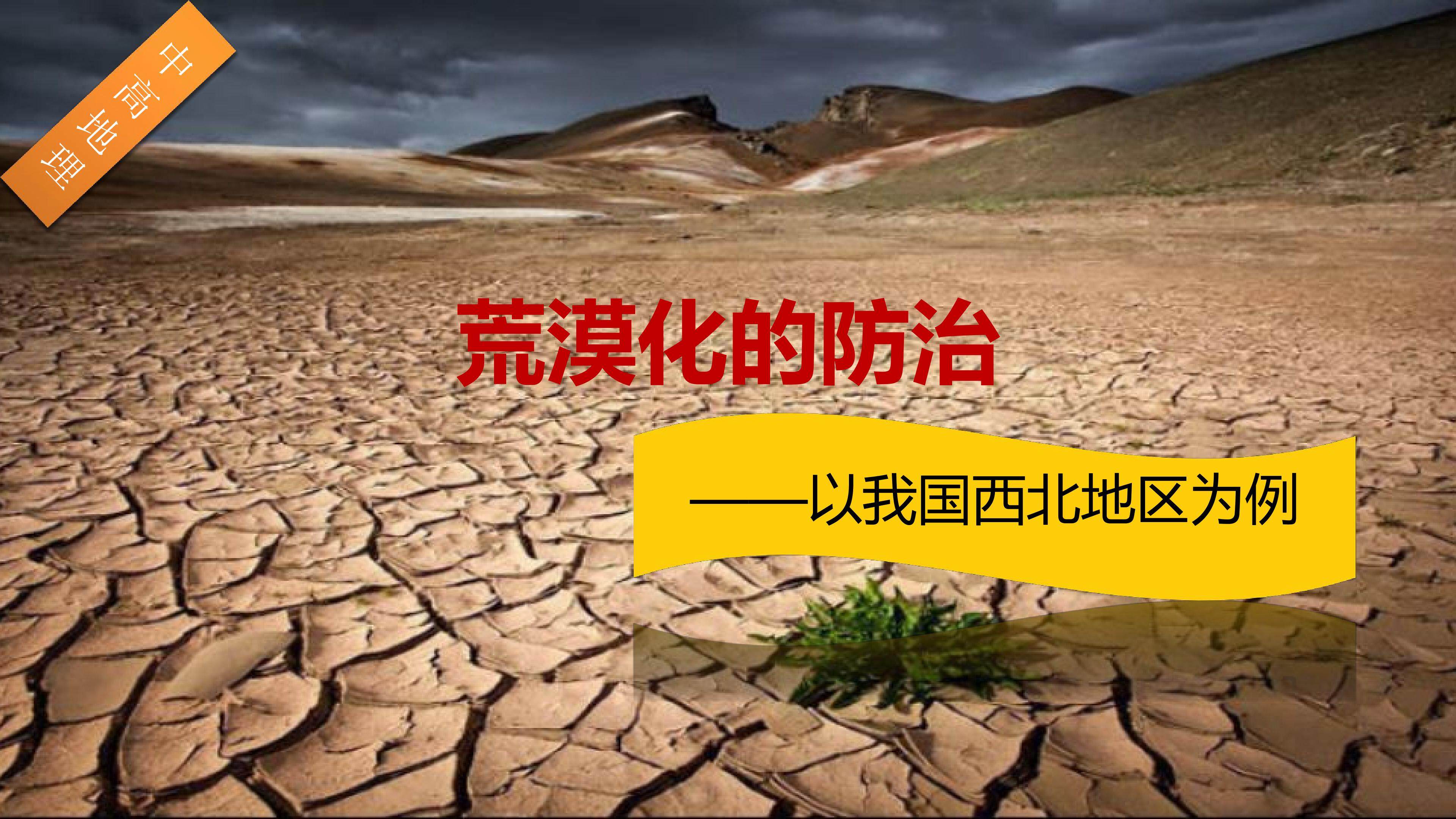 荒漠化的防治
