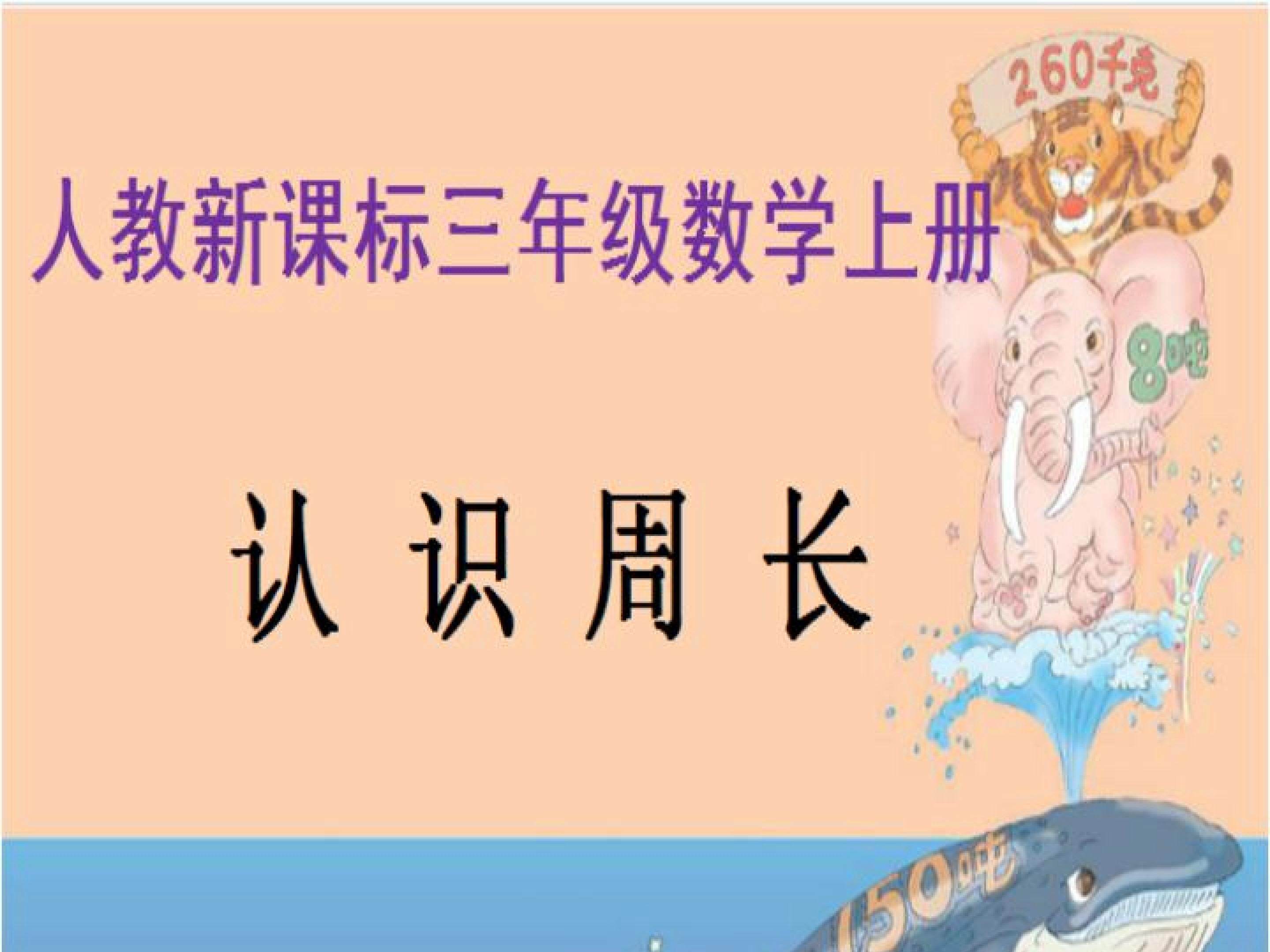 认识周长