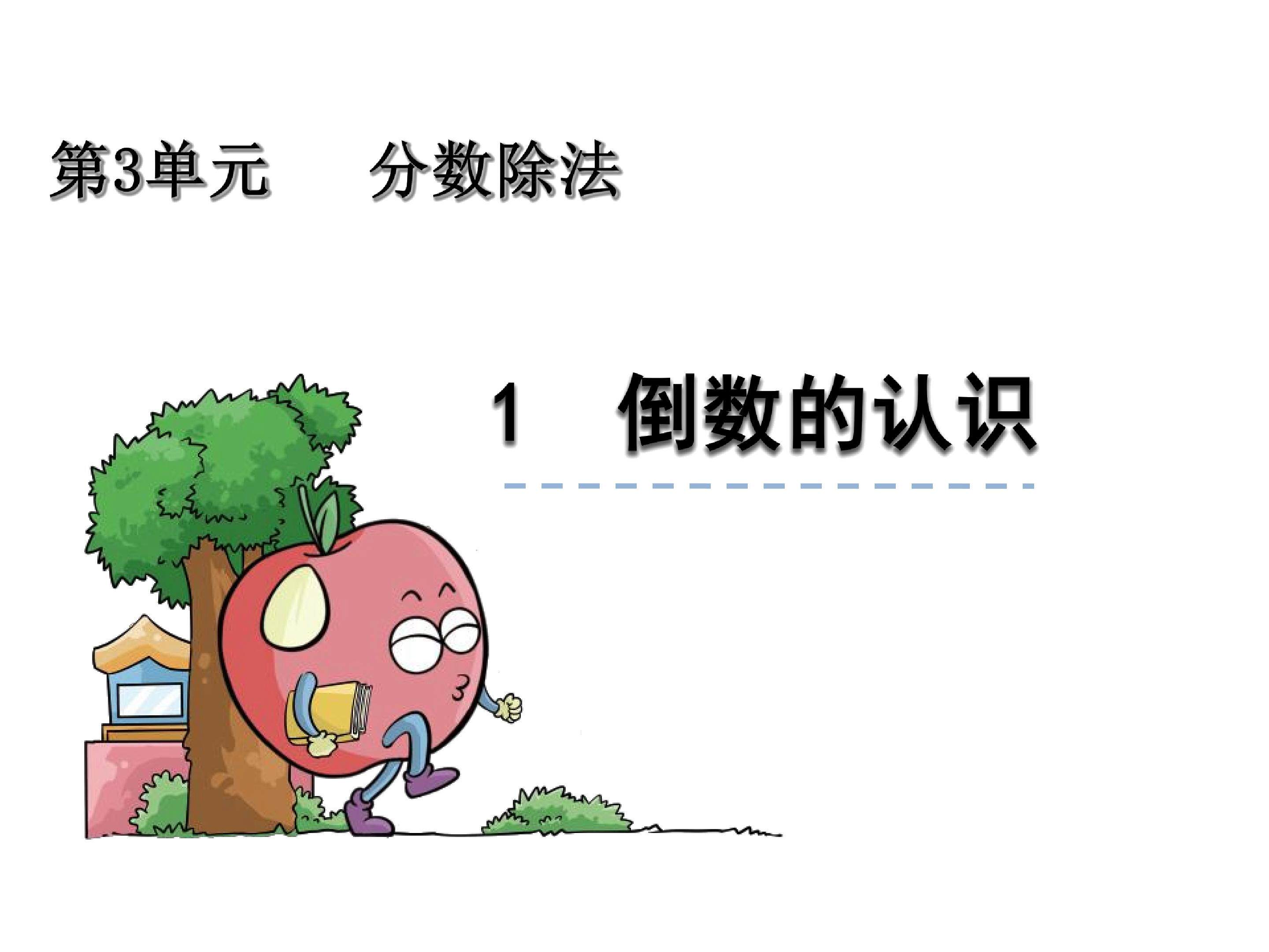 倒数的认识