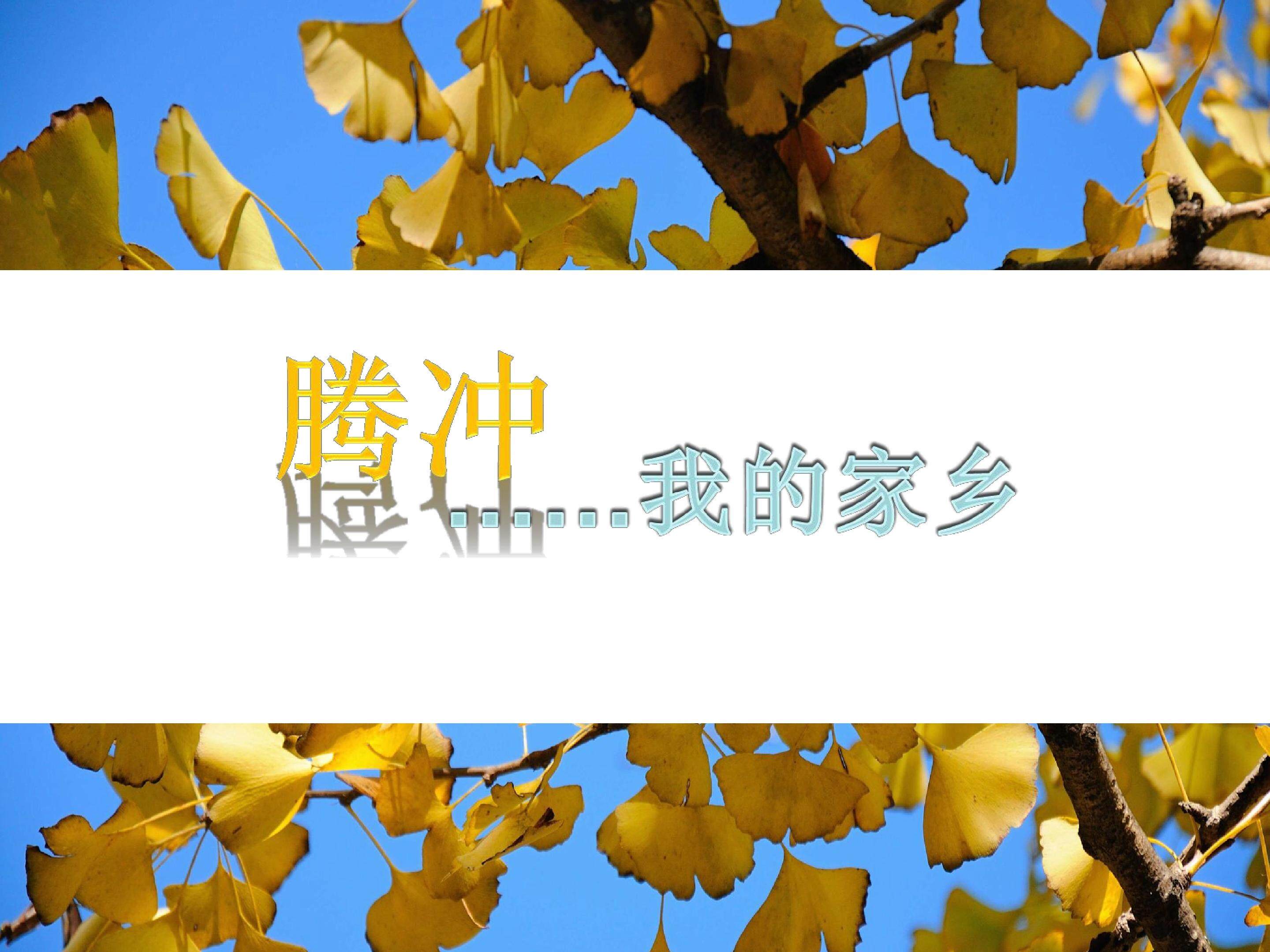 我的家乡-----腾冲