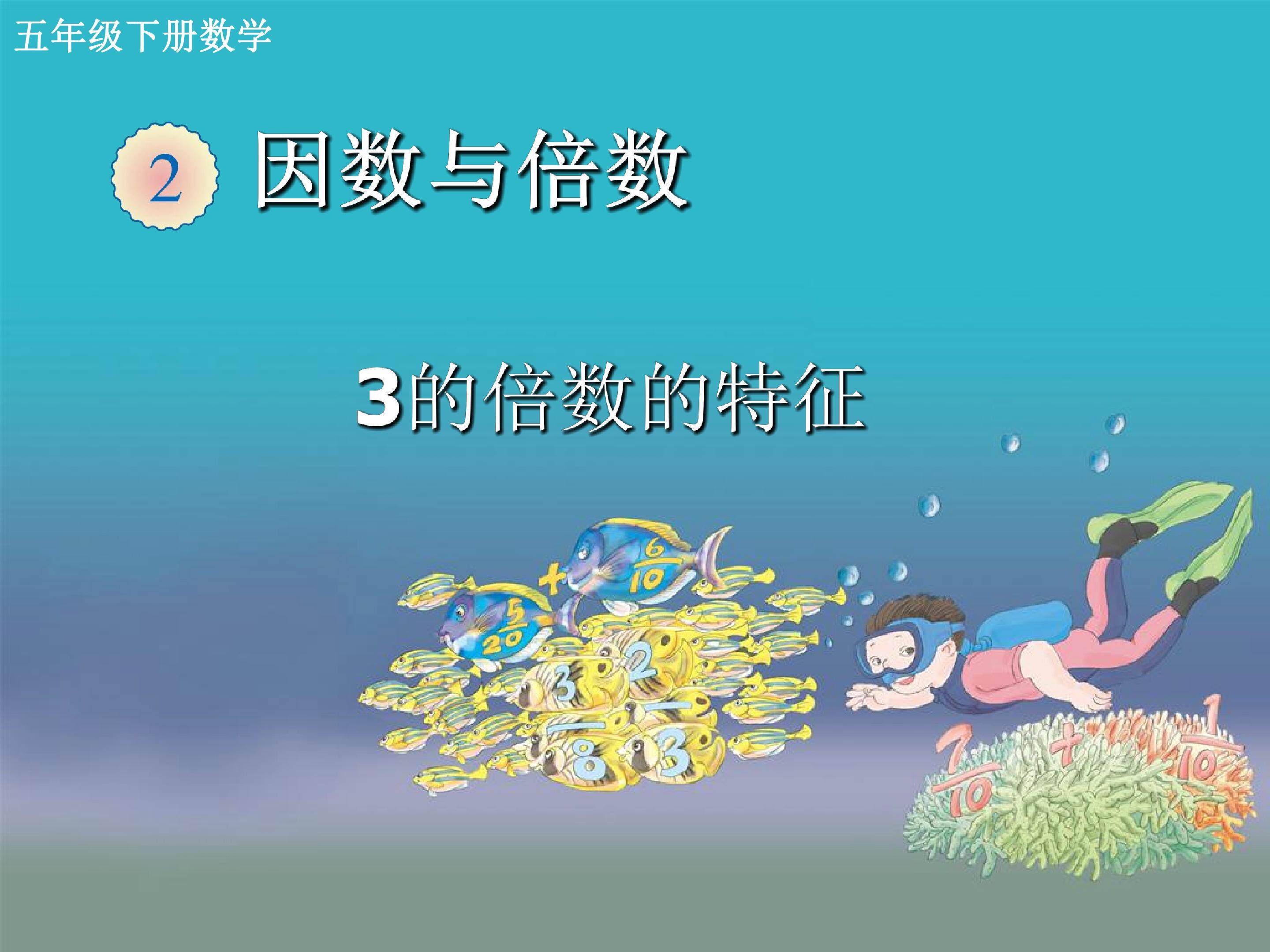 3的倍数特征