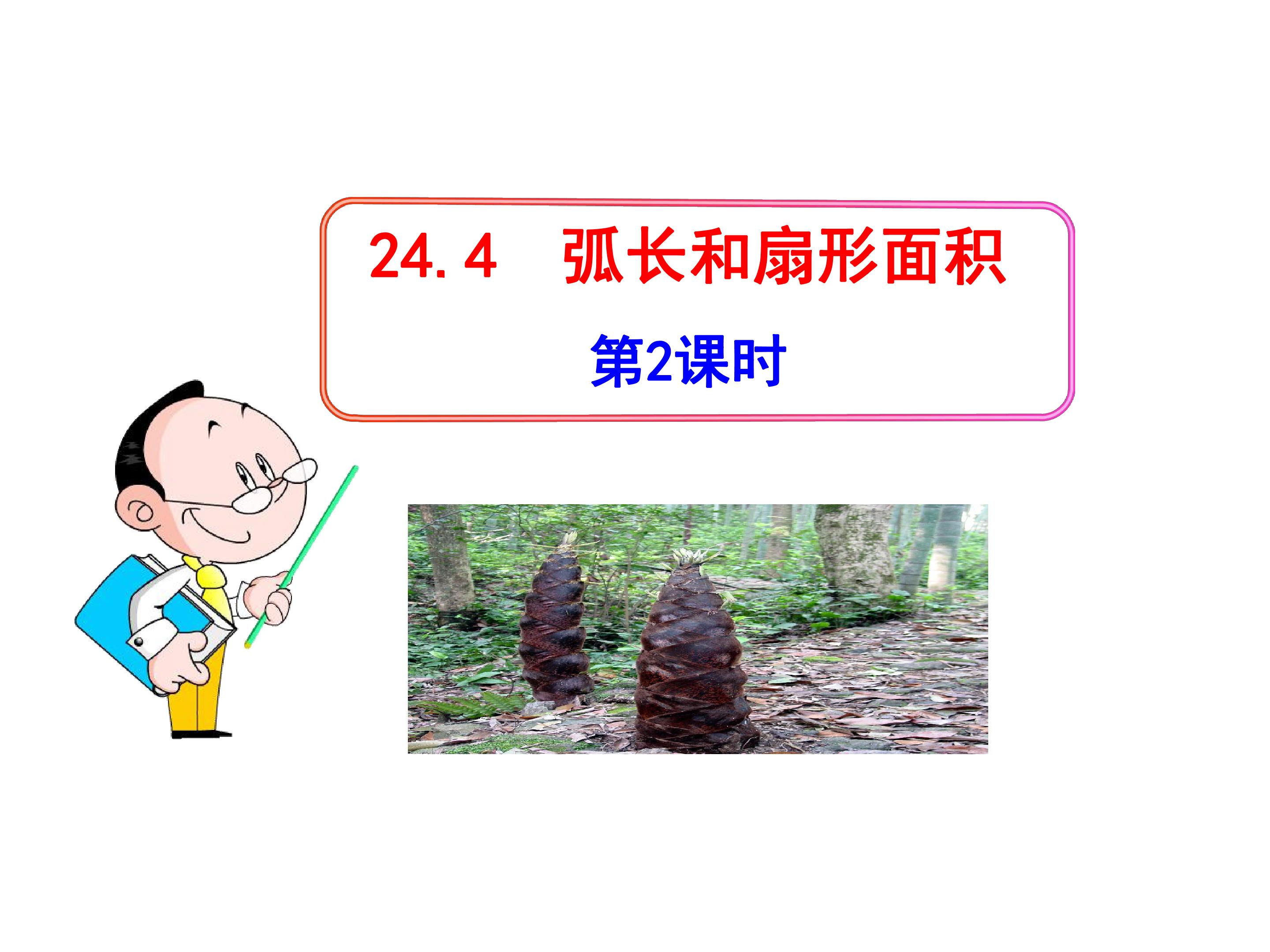 弧长和扇形面积