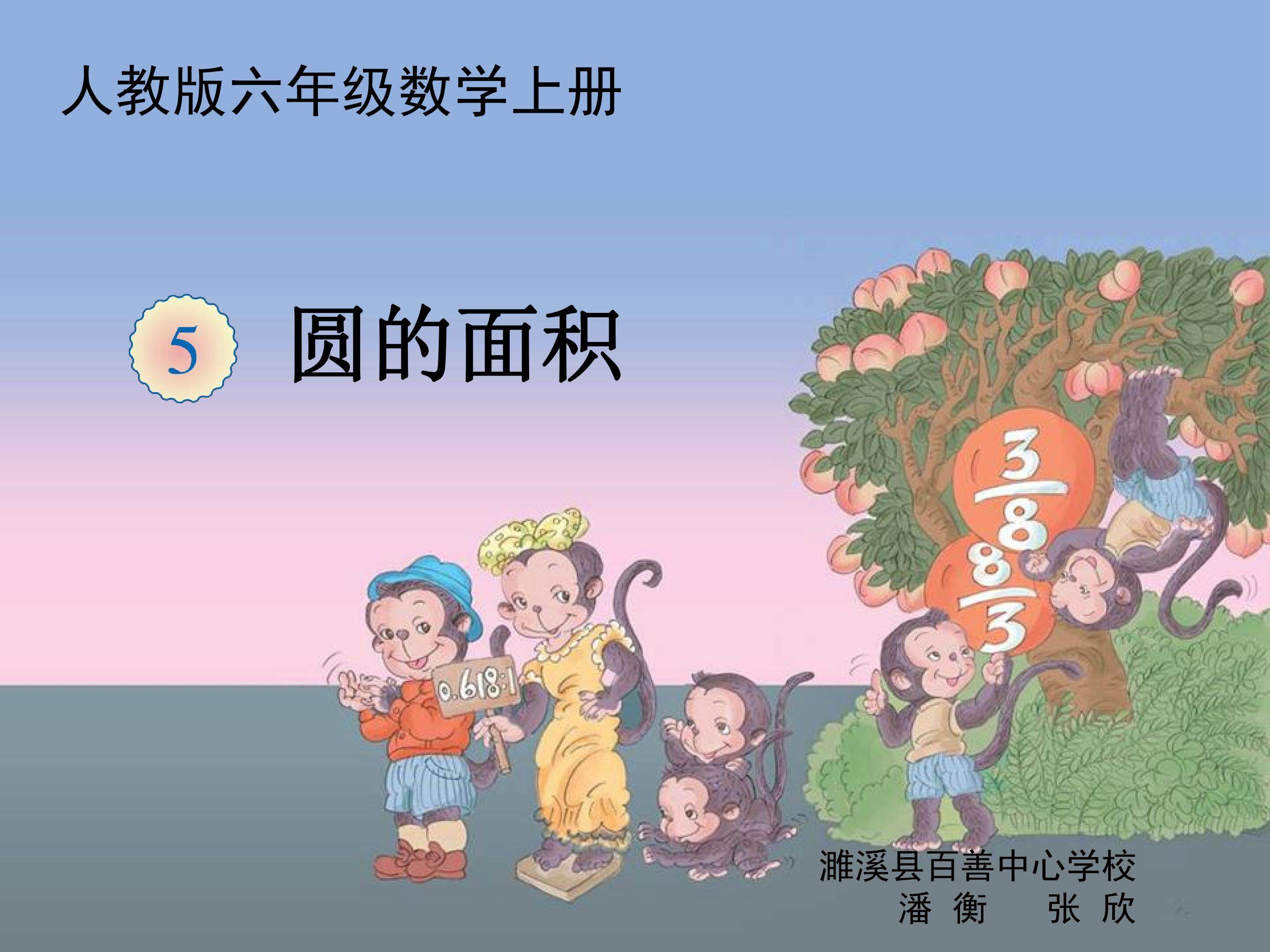 圆的面积
