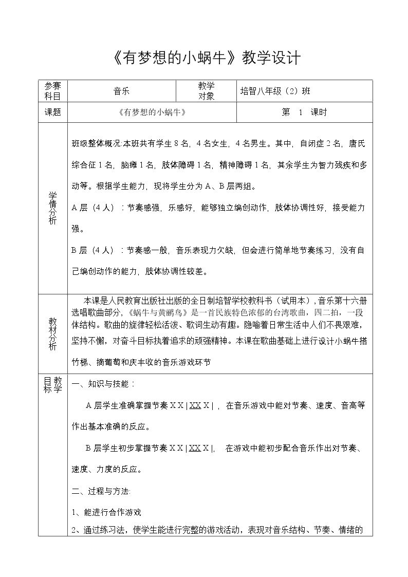有梦想的小蜗牛