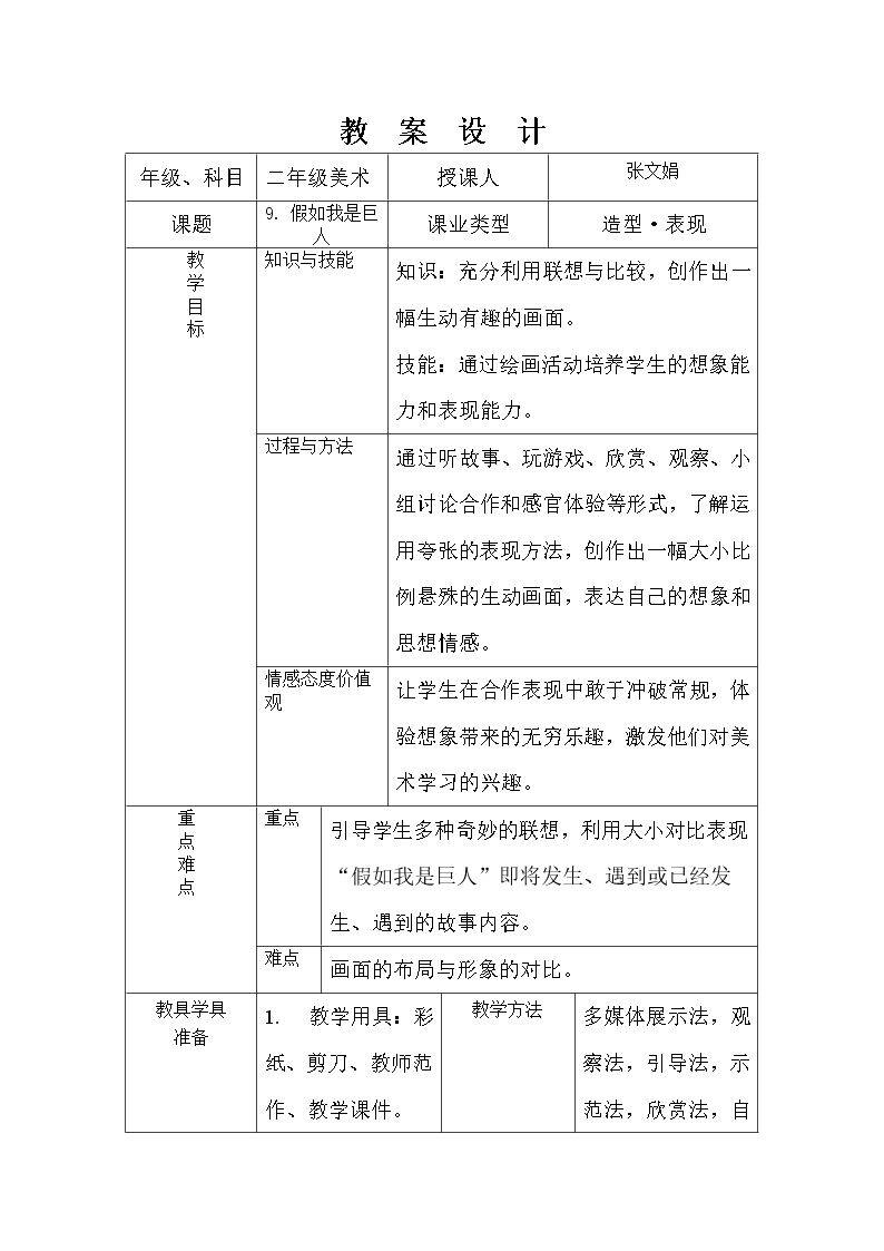 假如我是巨人