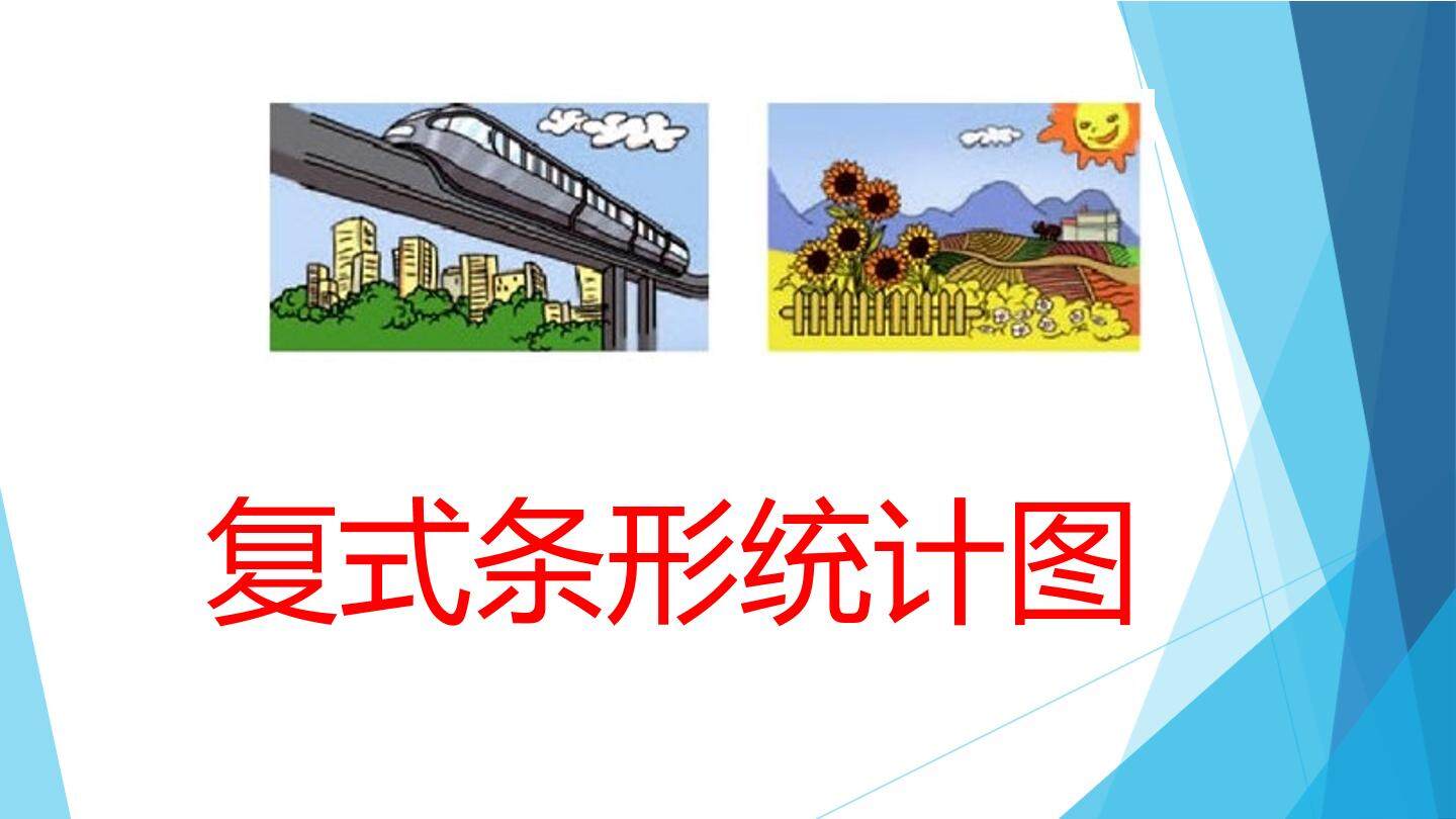复式条形统计图